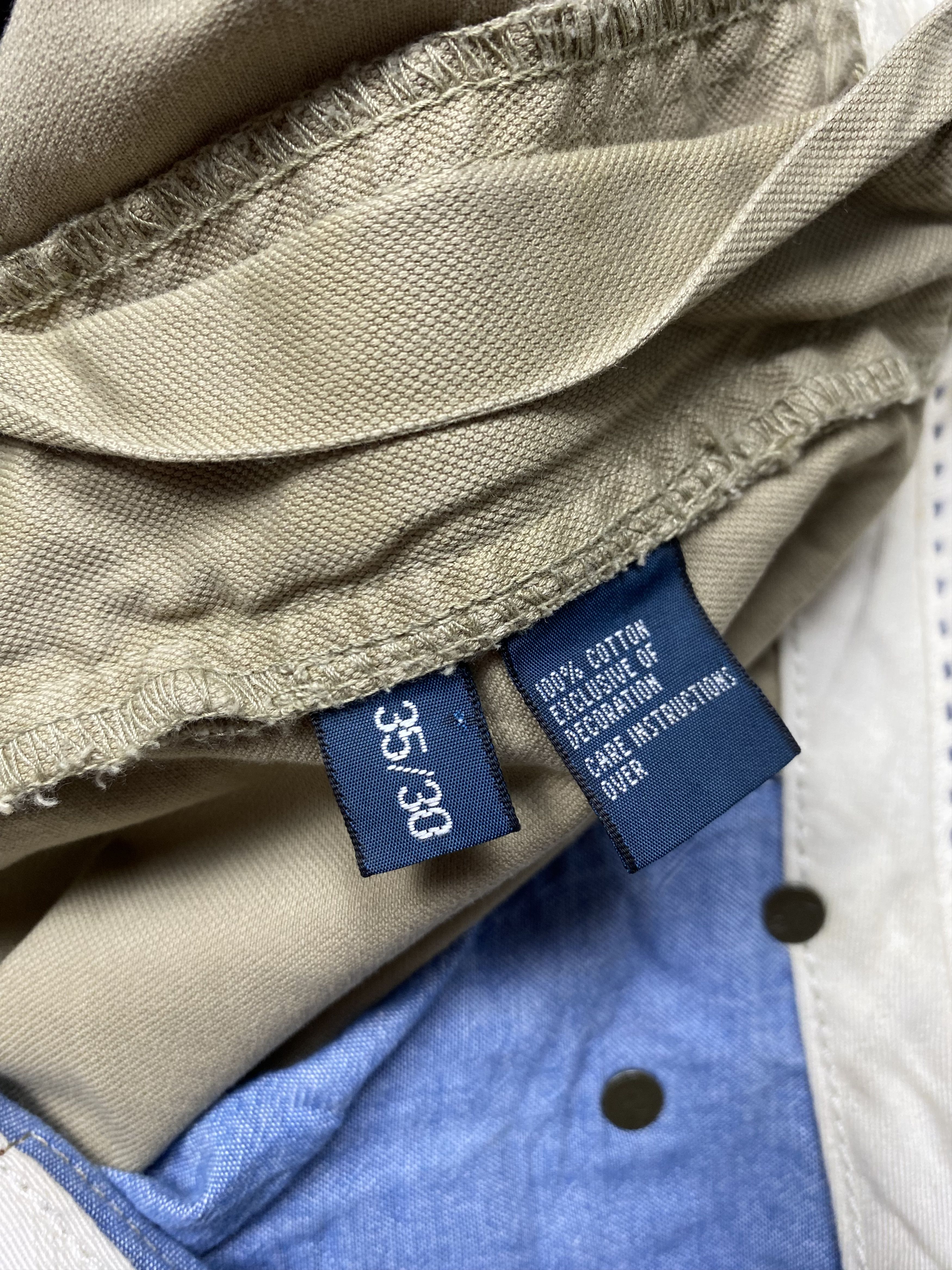 Polo Ralph Lauren × Ralph Lauren × Vintage Polo Ralph Lauren Vintage Mens Chino Pants Y2K Size US 35 - 6 Thumbnail