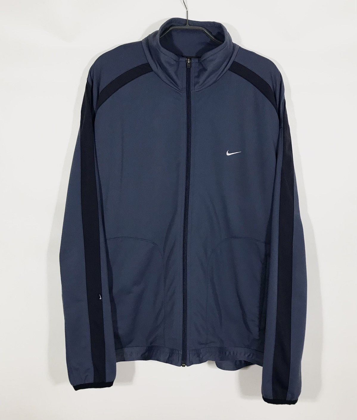 Nike Nike Zip Track Top Men's XL Navy Size US XL / EU 56 / 4 - 1 Thumbnail