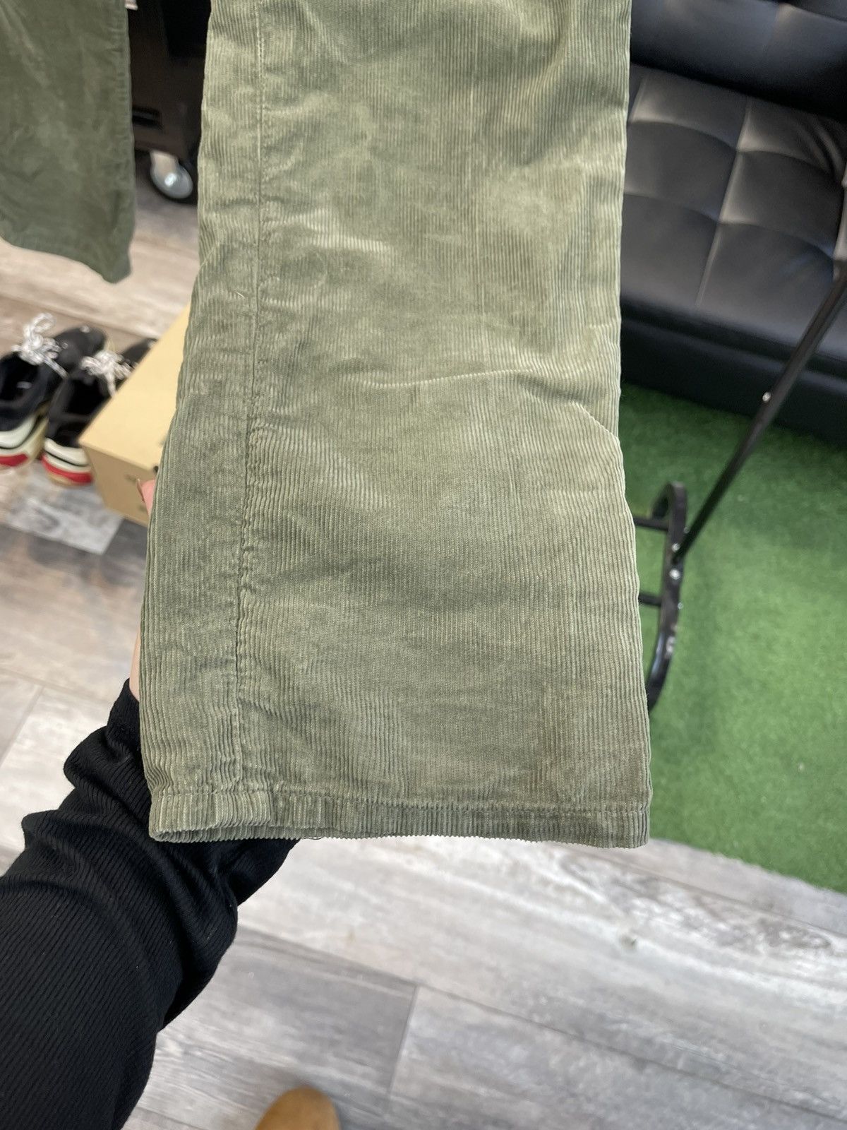 Brunello Cucinelli Brunello Cucinelli green corduroy pants Size US 44 / EU 60 - 3 Thumbnail