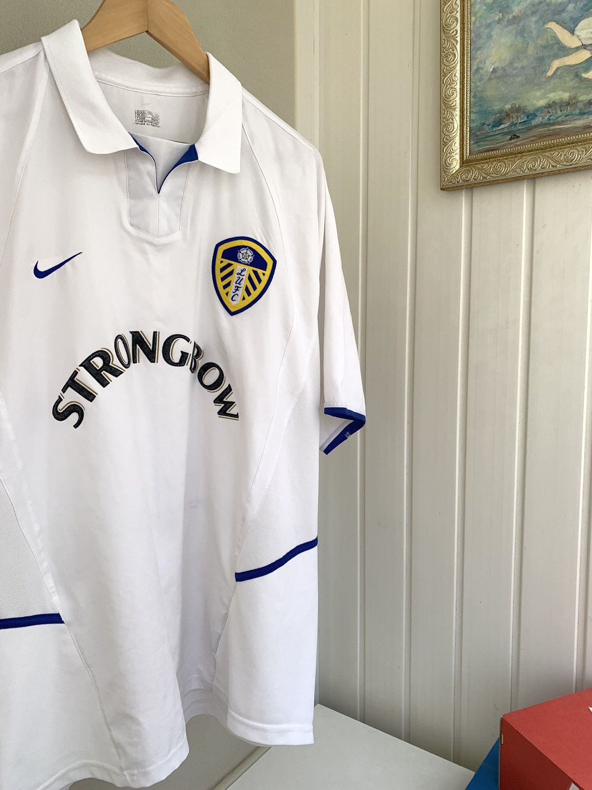 Vintage Nike Leeds United FC Vintage 2002 Home Soccer Jersey Size XL Size US XL / EU 56 / 4 - 2 Thumbnail