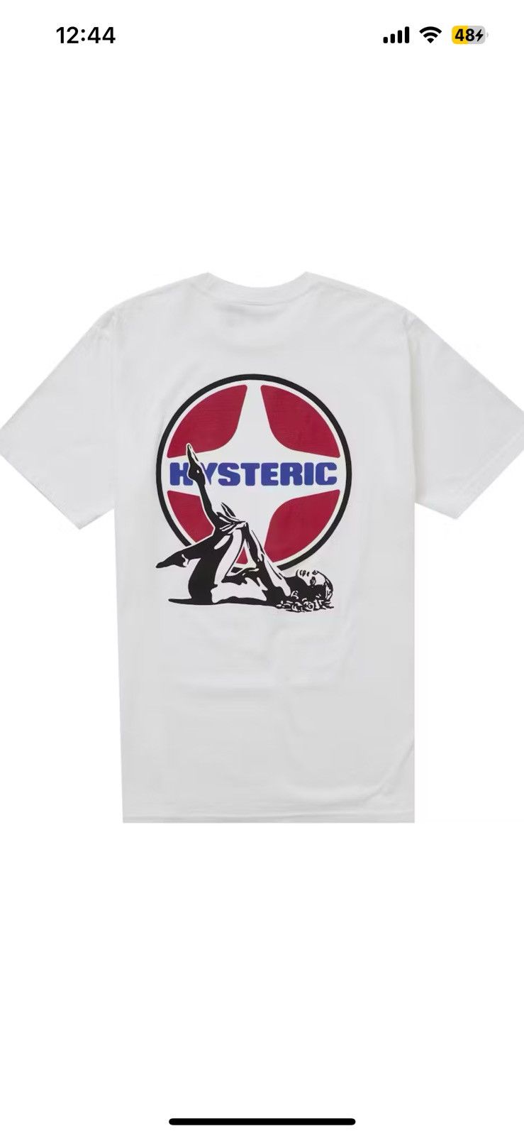 Hysteric Glamour × Supreme Supreme Hysteric Glamour Pin Up Tee Size US XL / EU 56 / 4 - 2 Thumbnail