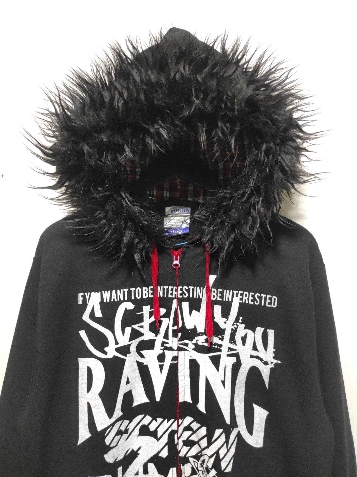 Japanese Brand Vogon Poem zip fur hoodie ifsix LGB style Size US L / EU 52-54 / 3 - 3 Thumbnail