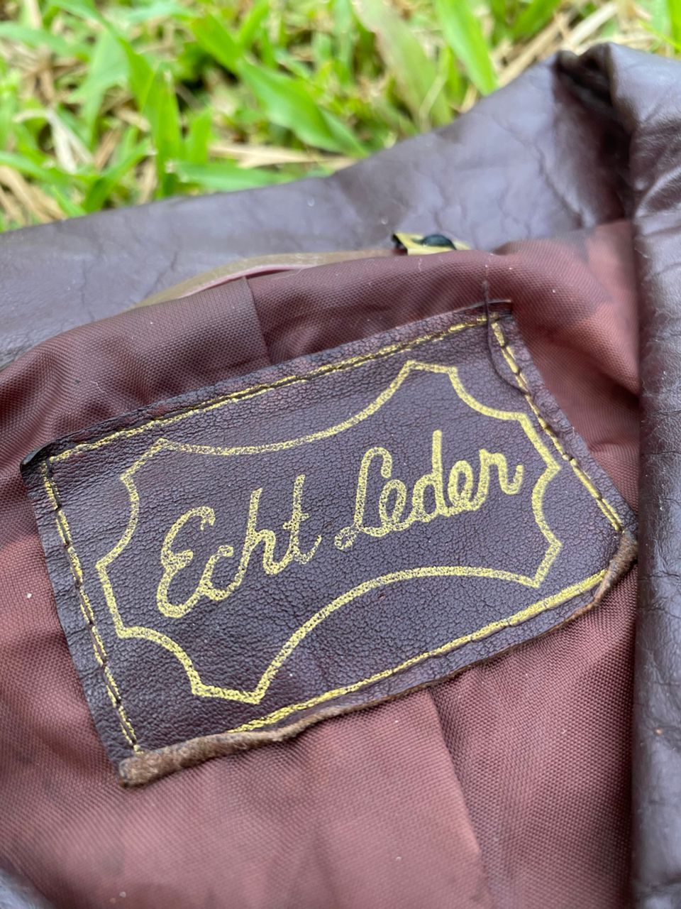 Leather VINTAGE ECHT LEDER PEANUT BROWN LEATHER JACKET Size US M / EU 48-50 / 2 - 11 Thumbnail