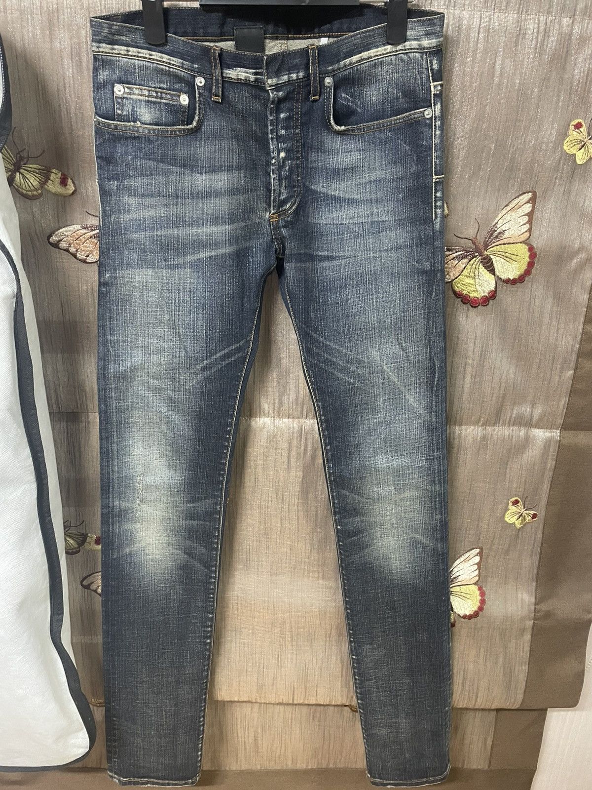 Dior × Hedi Slimane Dior Homme AW07 Jake 17.5cm Jeans | Grailed