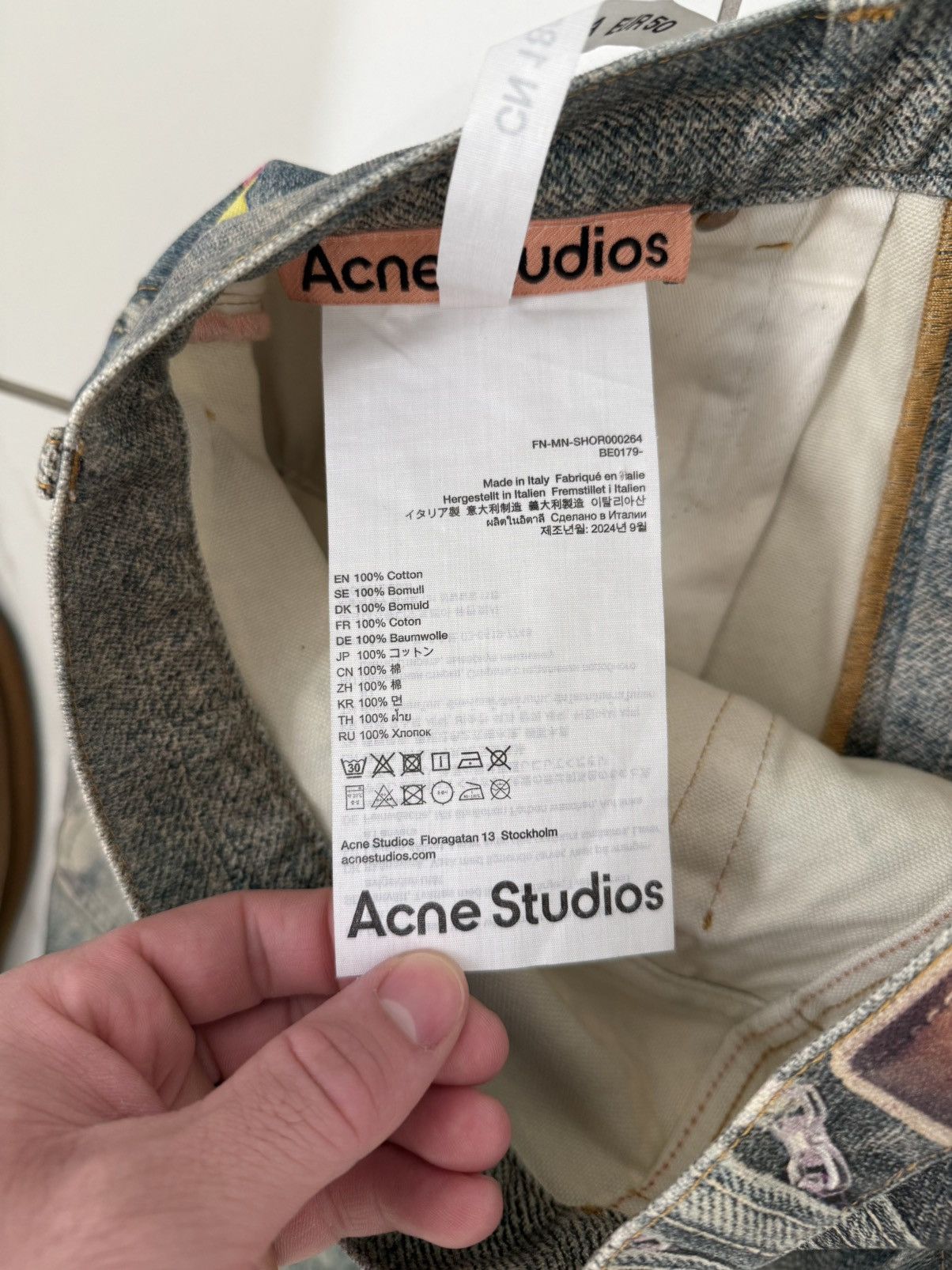 Acne Studios Acne Studios Shorts - Size 50 Size US 34 / EU 50 - 8 Thumbnail
