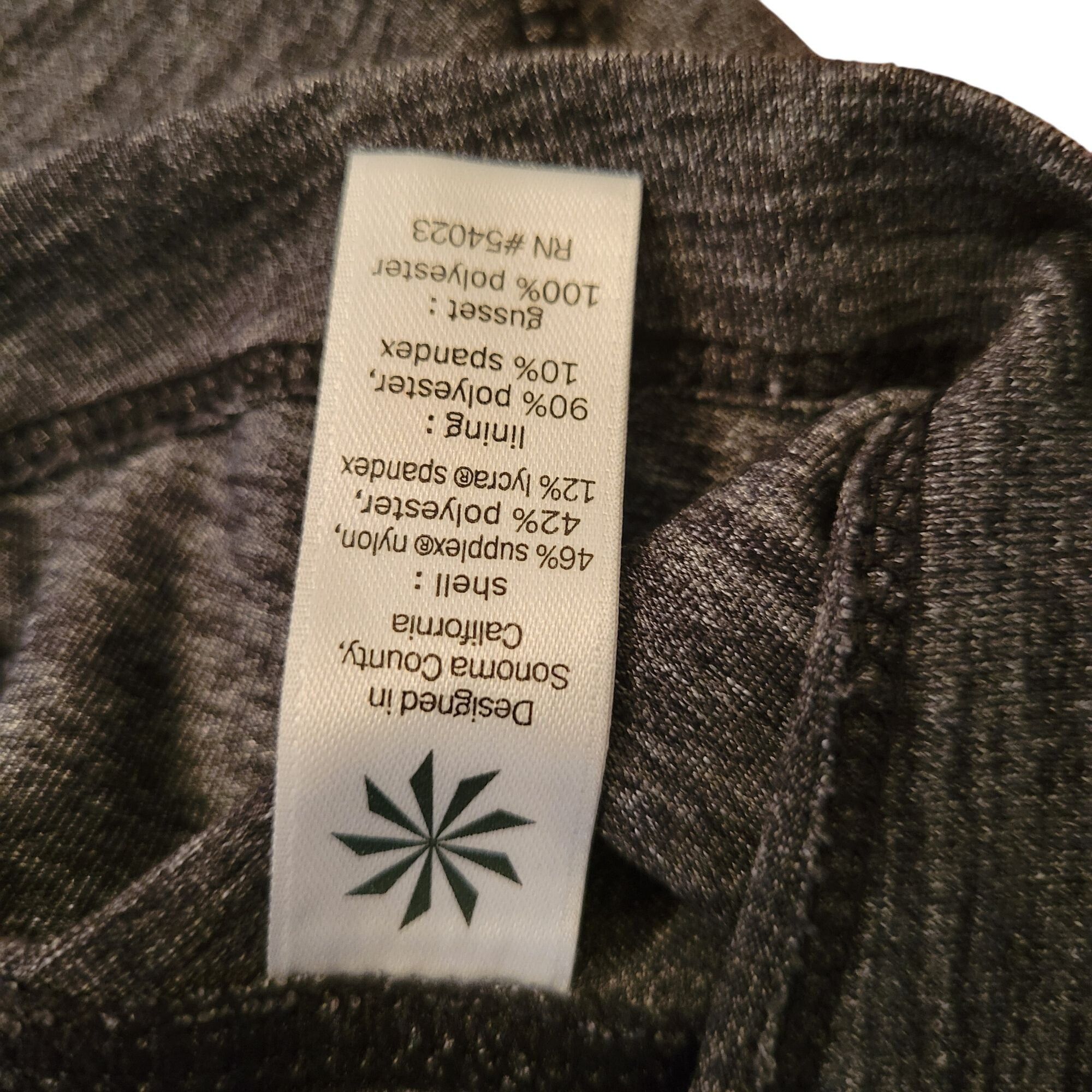 Athleta Athleta Heathered Gray Skort Inner Shorts MT EXCURSION Skirt Size 30" / US 8 / IT 44 - 6 Thumbnail