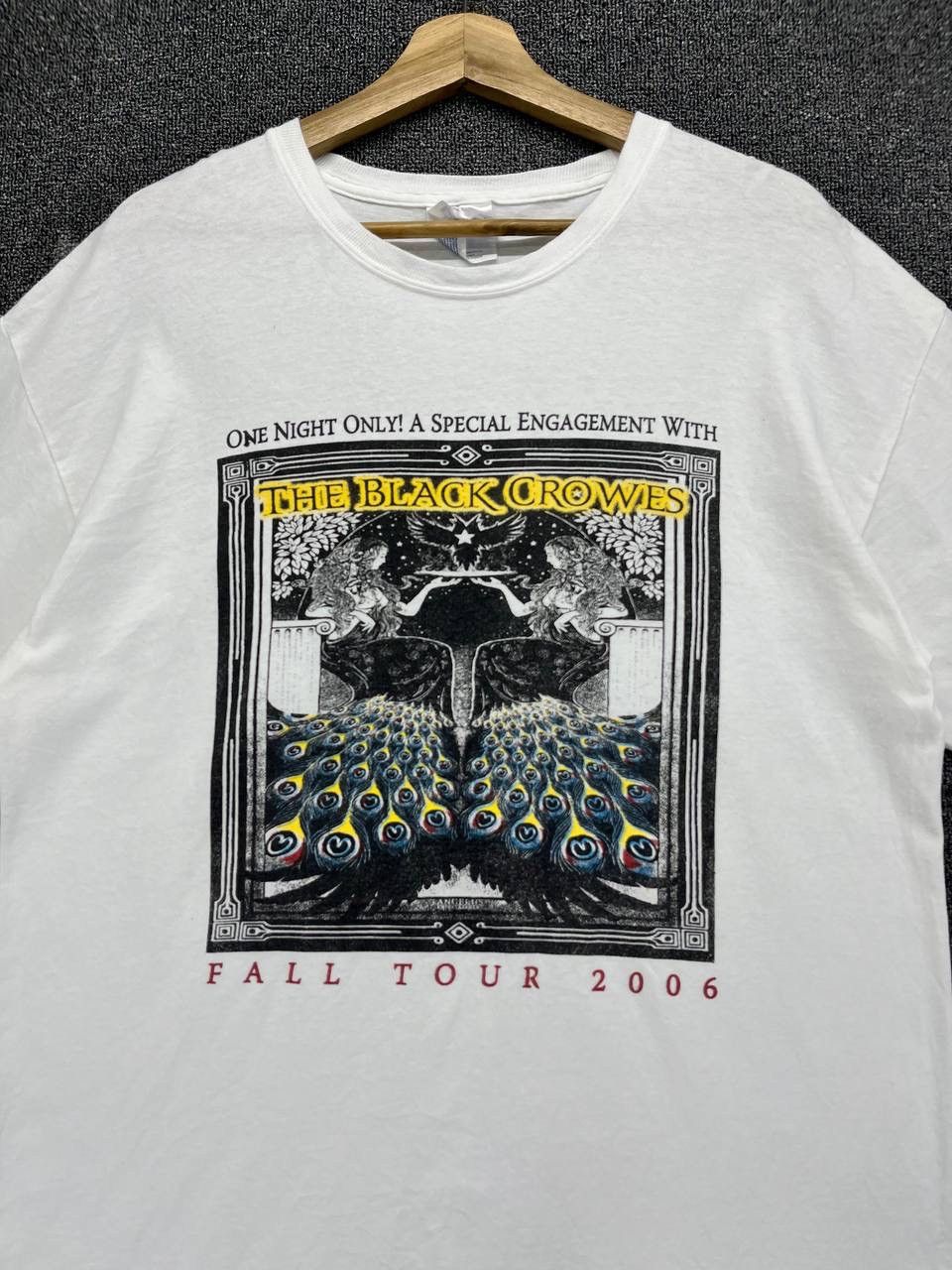 Band Tees Vintage The Black Crowes Punk Rock Band Tees T Shirts Size US L / EU 52-54 / 3 - 5 Thumbnail