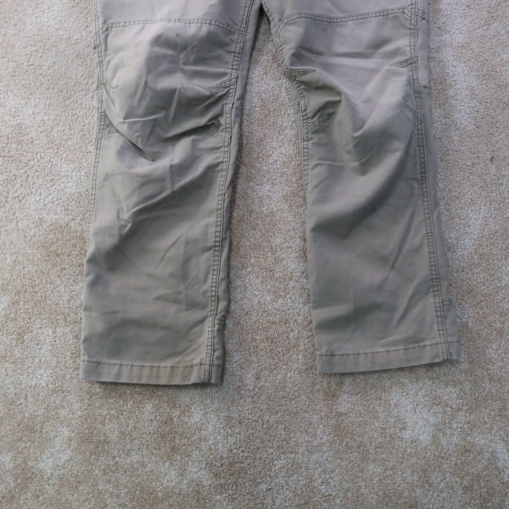 Carhartt VINTAGE Carhartt Relaxed Canvas Full Swing work Pants Men 36x32 Beige Size US 36 / EU 52 - 2 Thumbnail