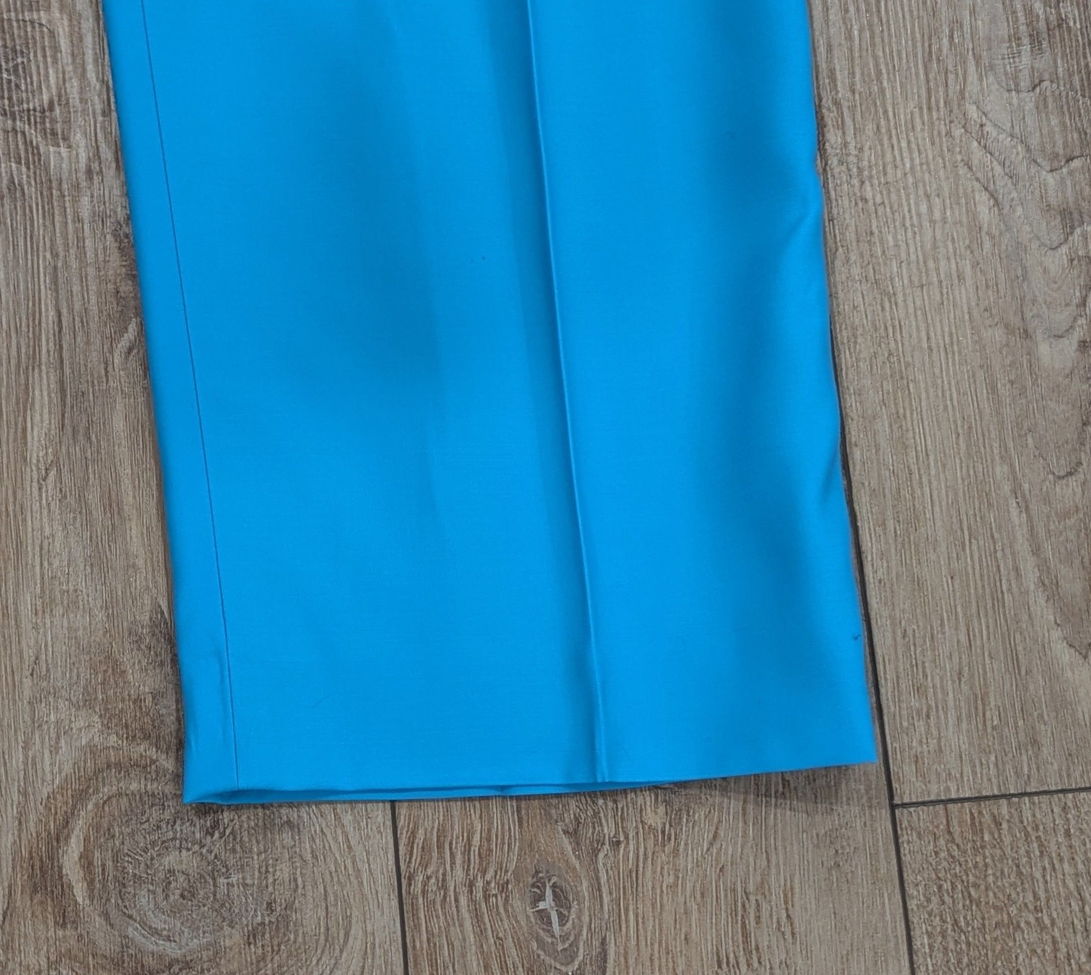 Burberry Burberry Tailored Wool Trousers Pants Bright Opal 52 US 36 Size US 36 / EU 52 - 6 Thumbnail