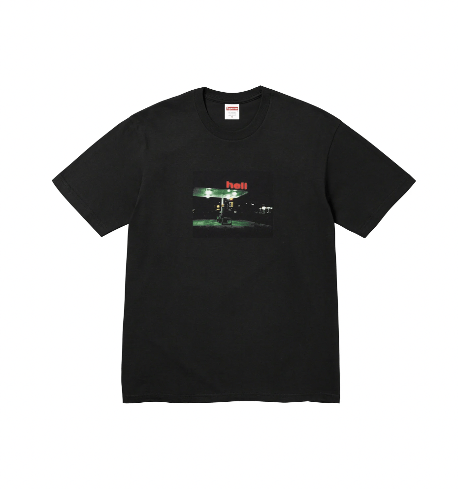 image of Supreme Hell Tee In Black, Men's (Size Small)