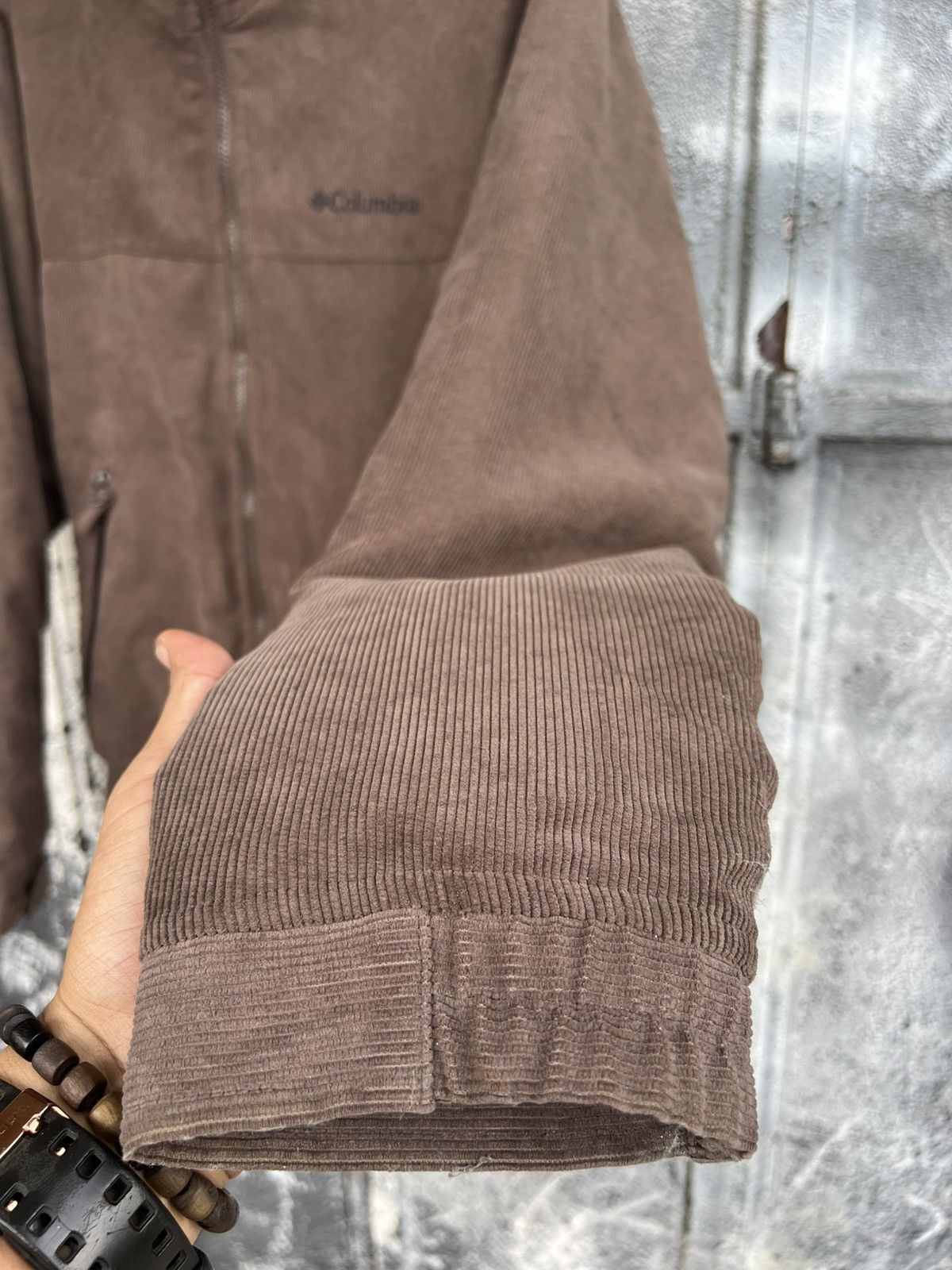 Columbia Columbia Corduroy Hoodi Jacket Size US L / EU 52-54 / 3 - 3 Thumbnail