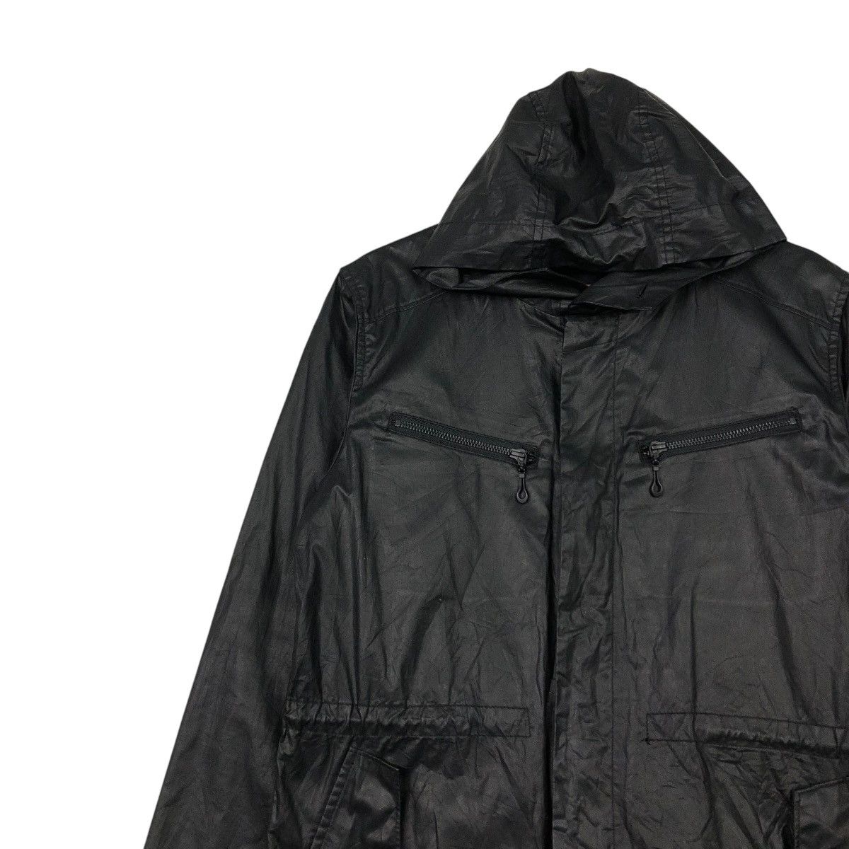 Japanese Brand VINTAGE HUNTING UTILITY BIKER JACKET MALE & CO ISSEY MIYAKE Size US M / EU 48-50 / 2 - 7 Thumbnail
