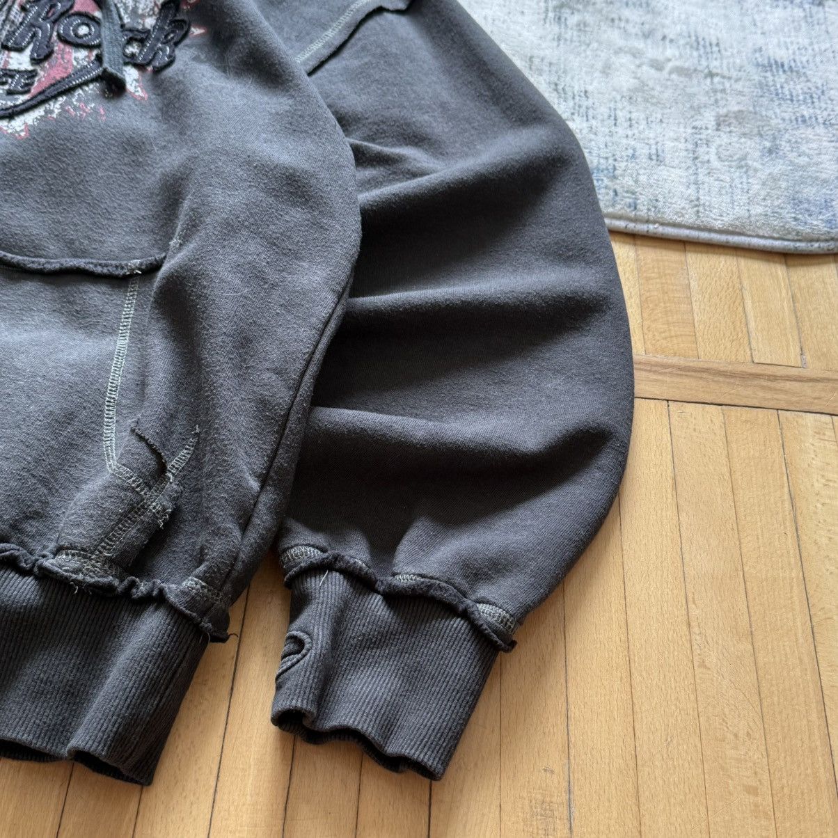 Hard Rock Cafe 📌 Vintage Hard Rock Cafe Y2K Distressed Zip Hoodie Size US M / EU 48-50 / 2 - 5 Thumbnail