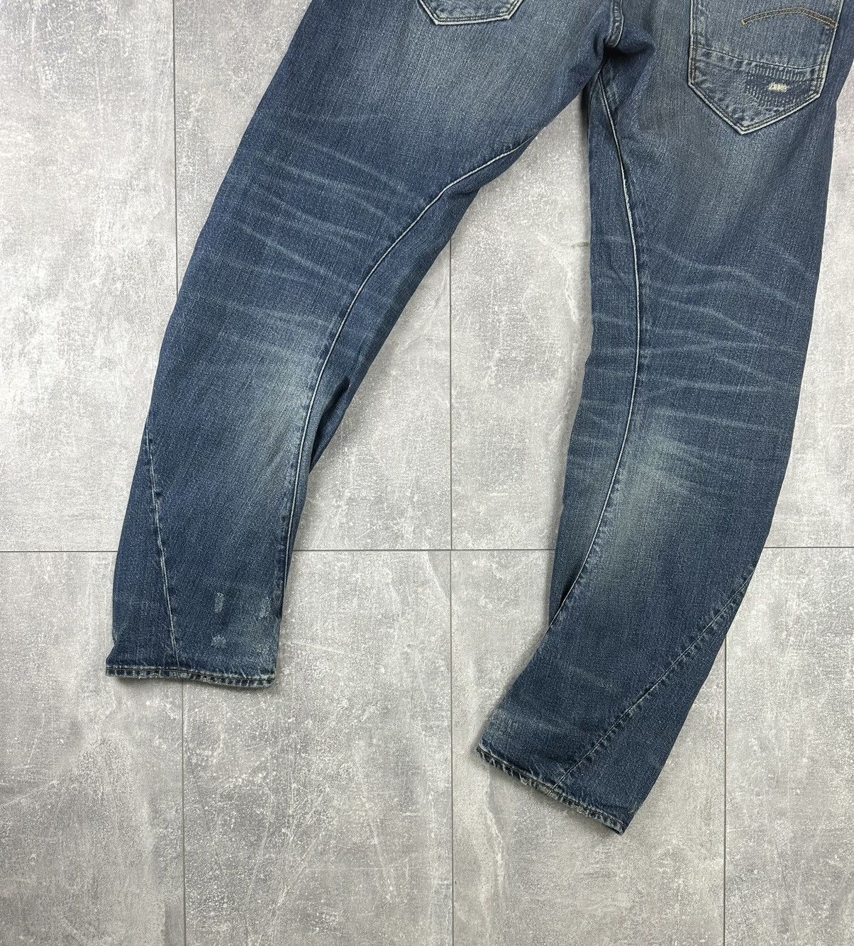 G-Star G-Star Raw 3D Relaxed Tapered Denim Jeans Pants Size US 30 / EU 46 - 19 Thumbnail