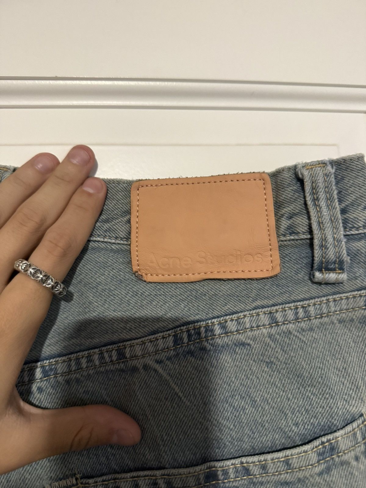 Acne Studios Acne Studios 2021F Delta Lightwash Denim Size US 33 - 5 Thumbnail