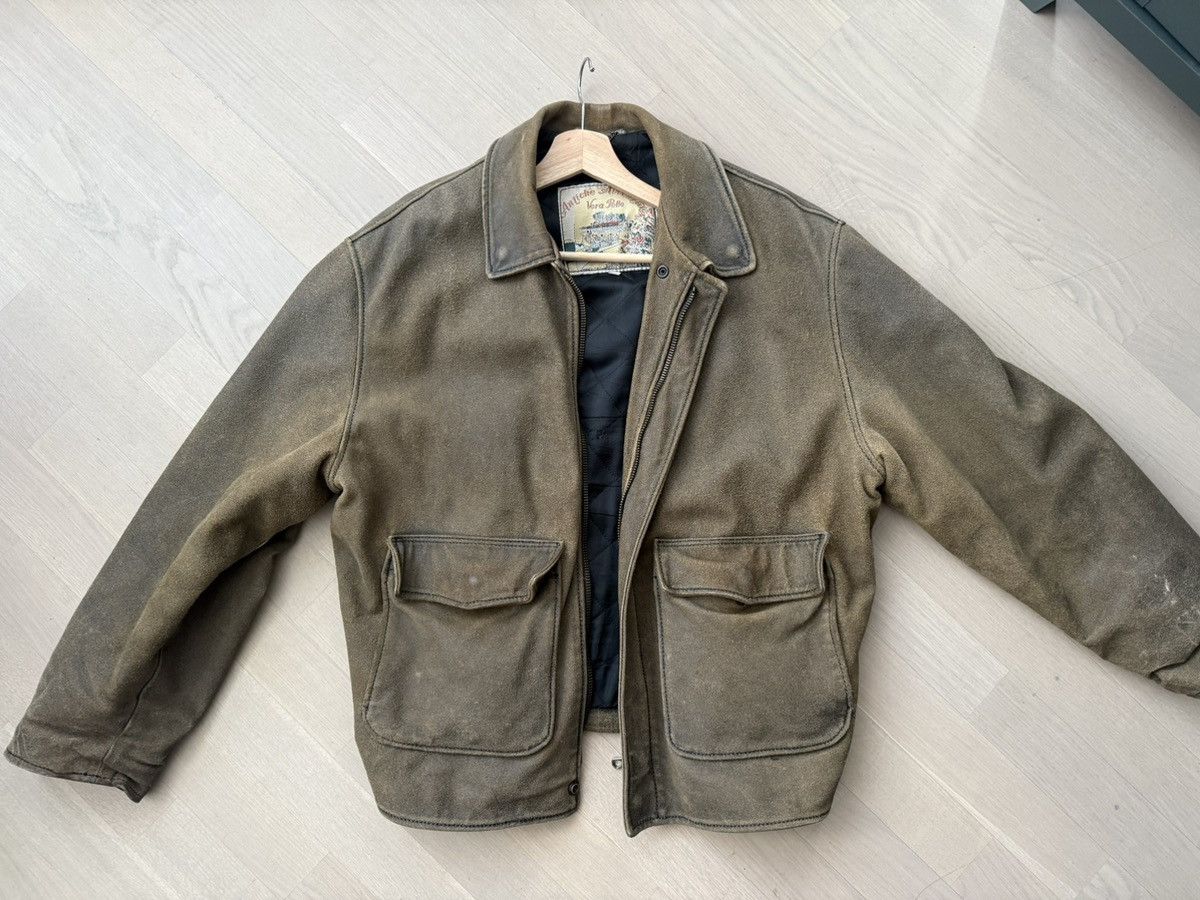 Vintage Vintage leather jacket Size US L / EU 52-54 / 3 - 3 Thumbnail