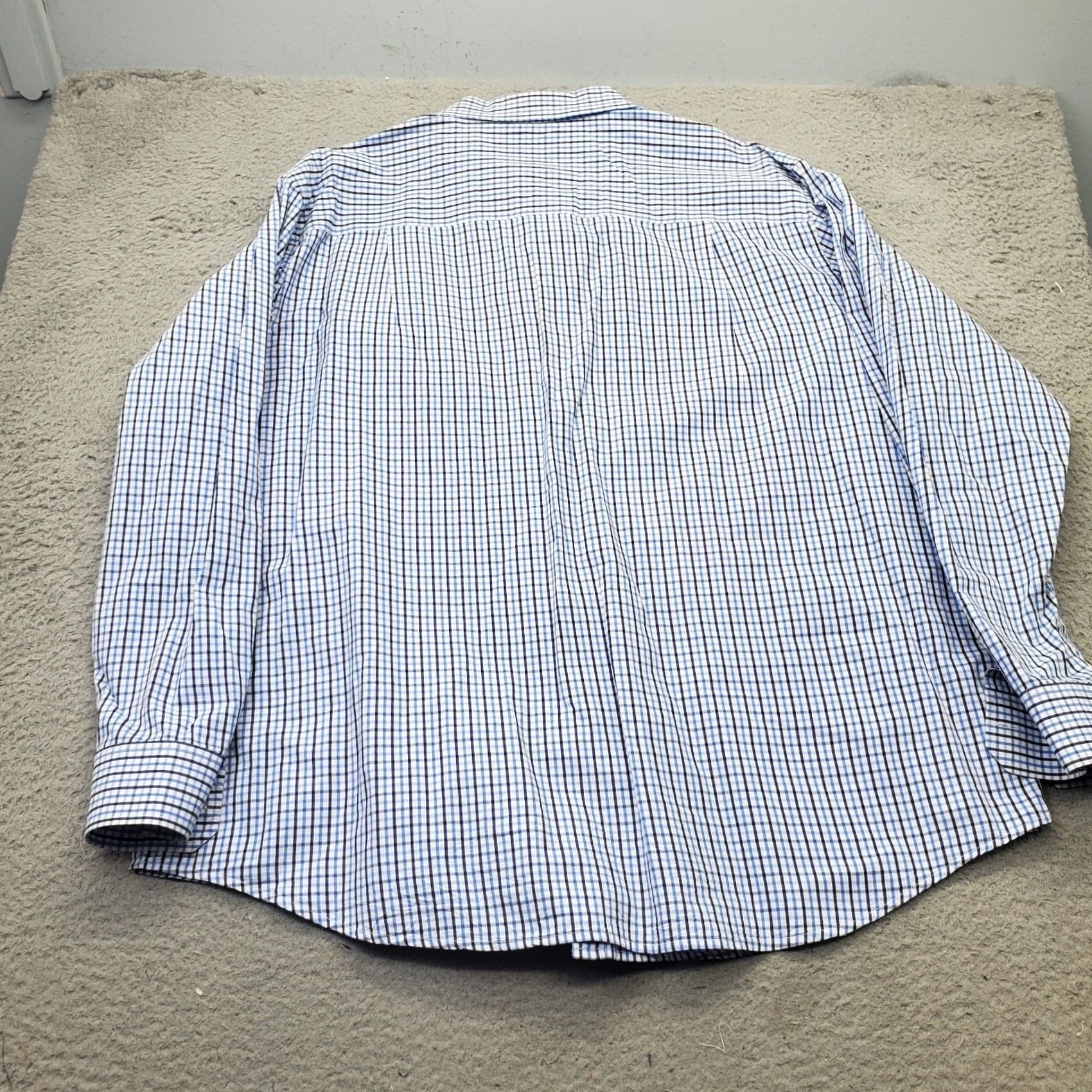 Izod IZOD Mens 2XL Shirt Multi Plaid Chest Pocket Embroidered Logo Collared Button Up Size US XXL / EU 58 / 5 - 2 Thumbnail