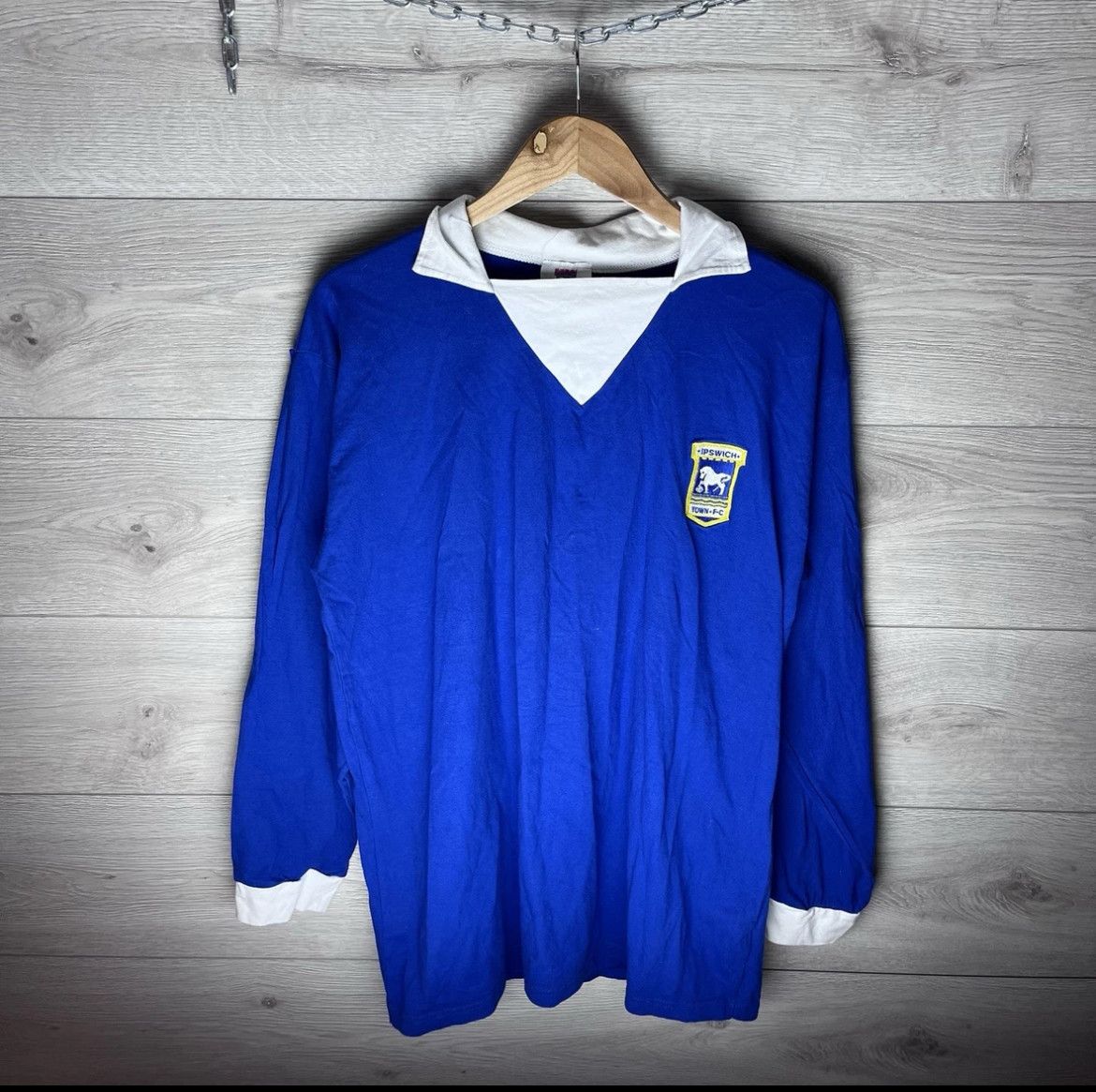 Other Vintage men’s soccer merch Ipswich Town size M blue Size US M / EU 48-50 / 2 - 1 Thumbnail