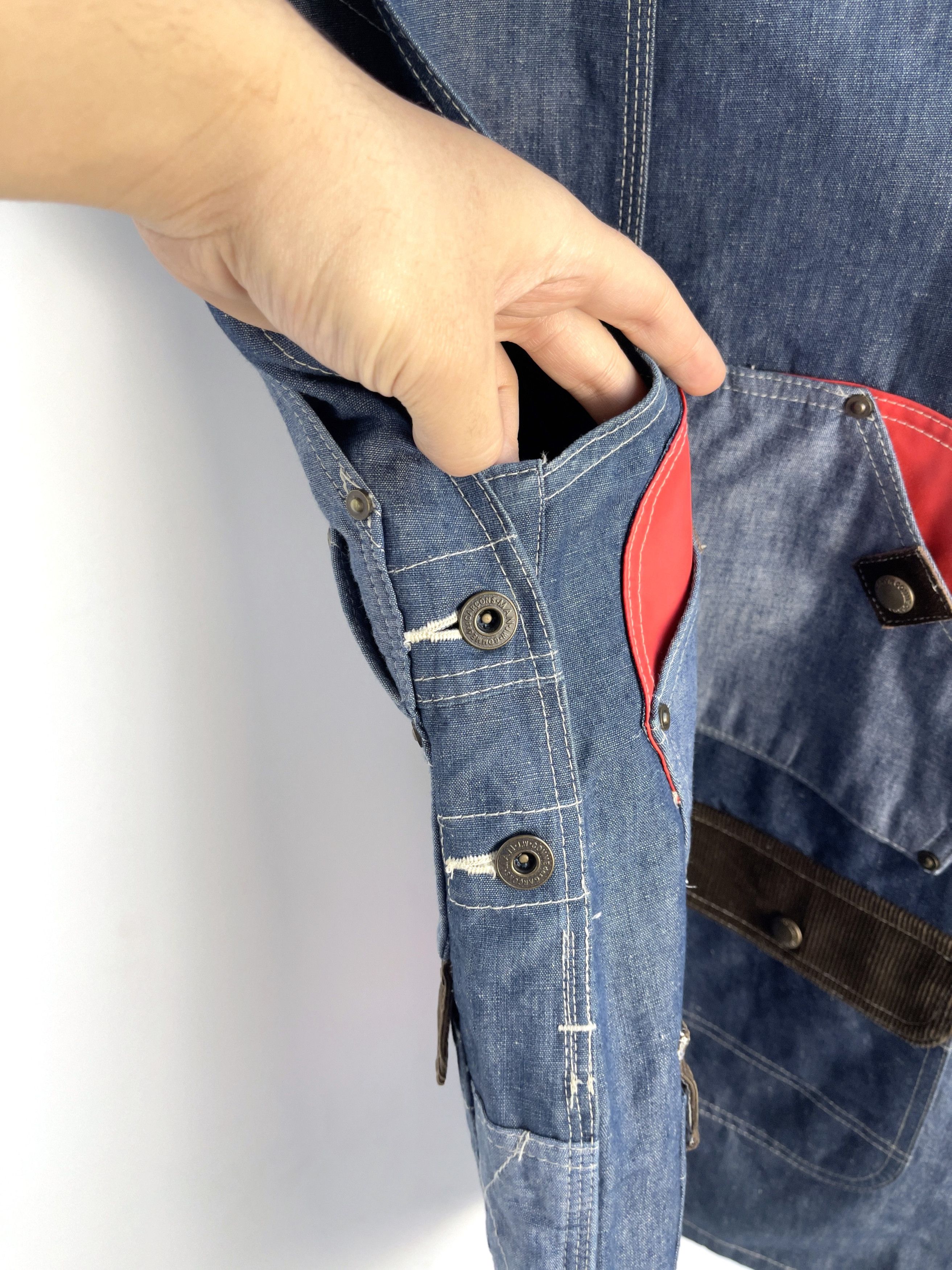 Comme des Garcons × Junya Watanabe Juna Watanabe Man SS12 Overall Salopette Denim Size US M / EU 48-50 / 2 - 7 Thumbnail
