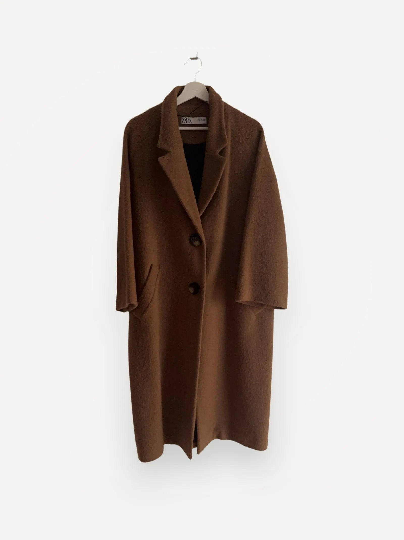 Zara Coat in Brown, Women's (Size Xl)
