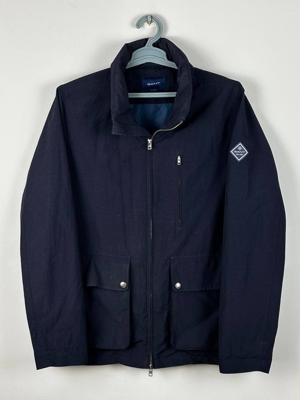 Gant Luxury Gant Nylon Navy Multipocket Jacket Size US L / EU 52-54 / 3 - 1 Thumbnail