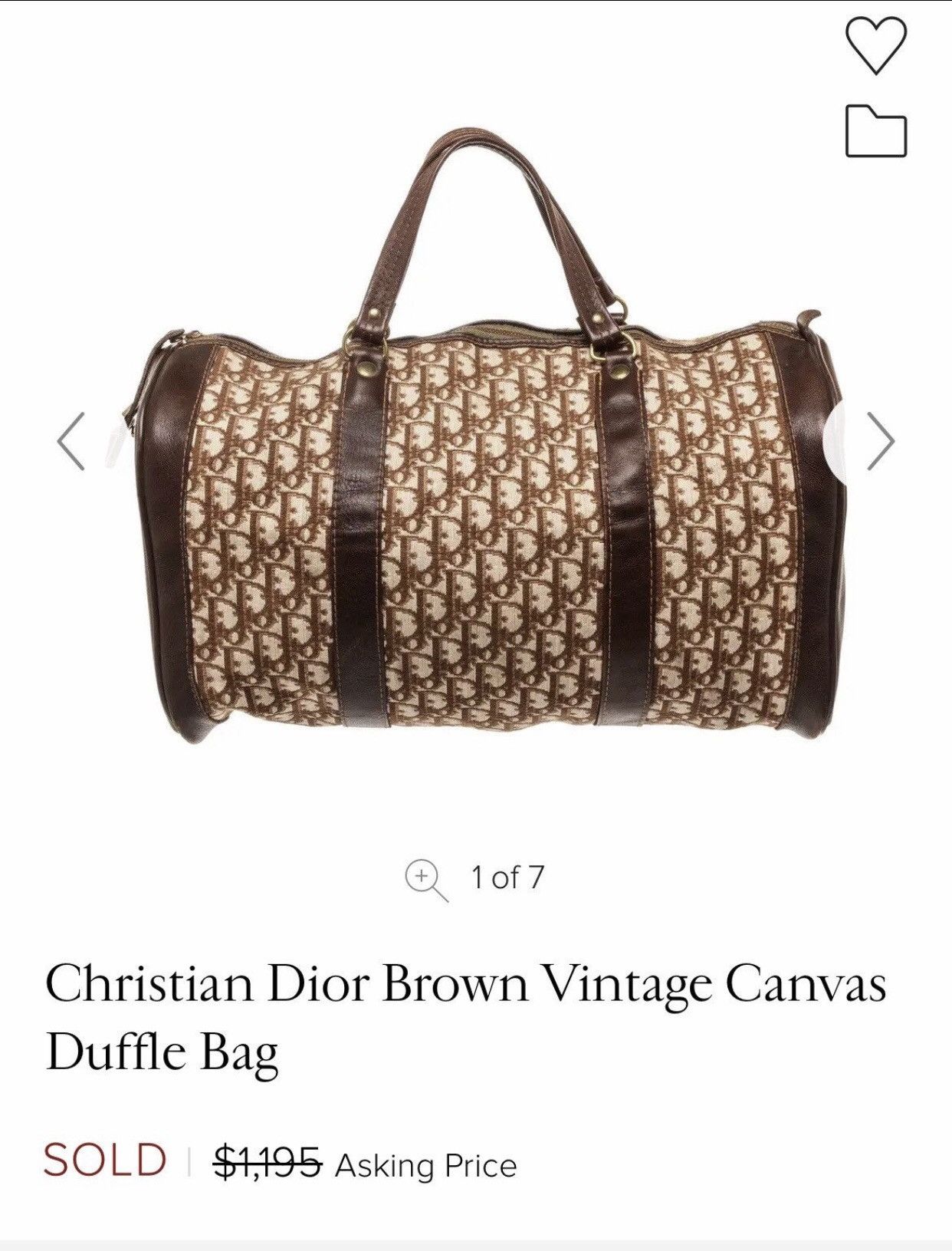 Dior × Vintage Christian Dior 90s vintage travel hand bag Oblique Monogram Size ONE SIZE - 18 Thumbnail