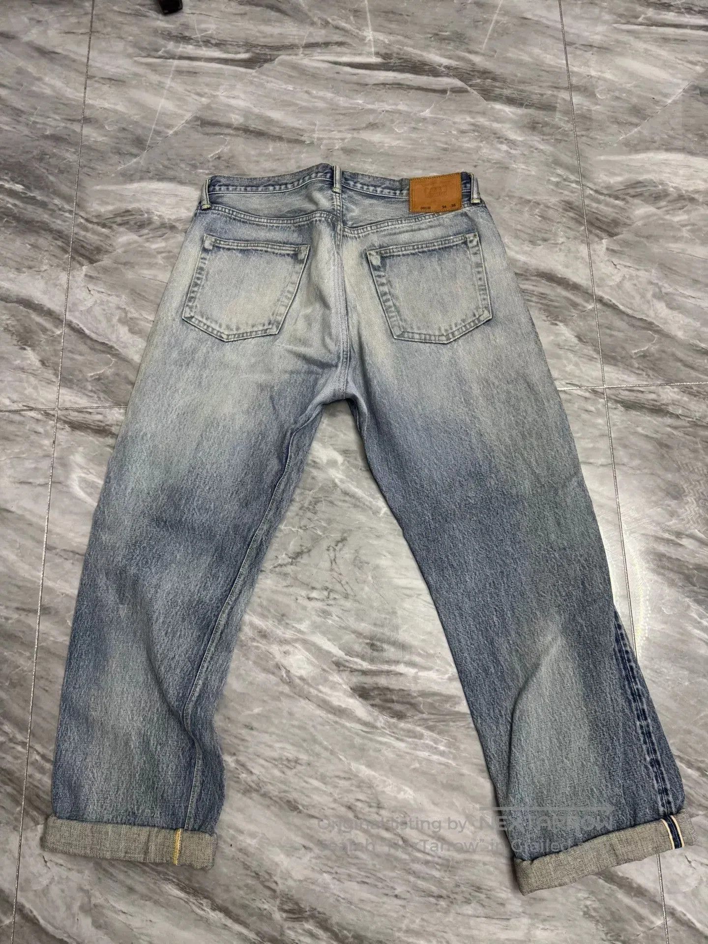 The Real McCoy's The Real McCoy 001XX Washed Jeans. Size US 34 / EU 50 - 2 Thumbnail