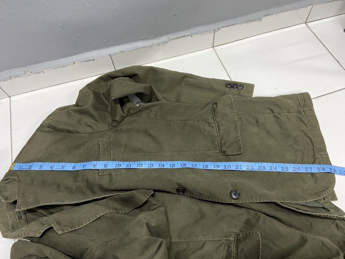 Uniqlo UNIQLO COTTON BLAZER ARMY GREEN Size 40L - 15 Thumbnail