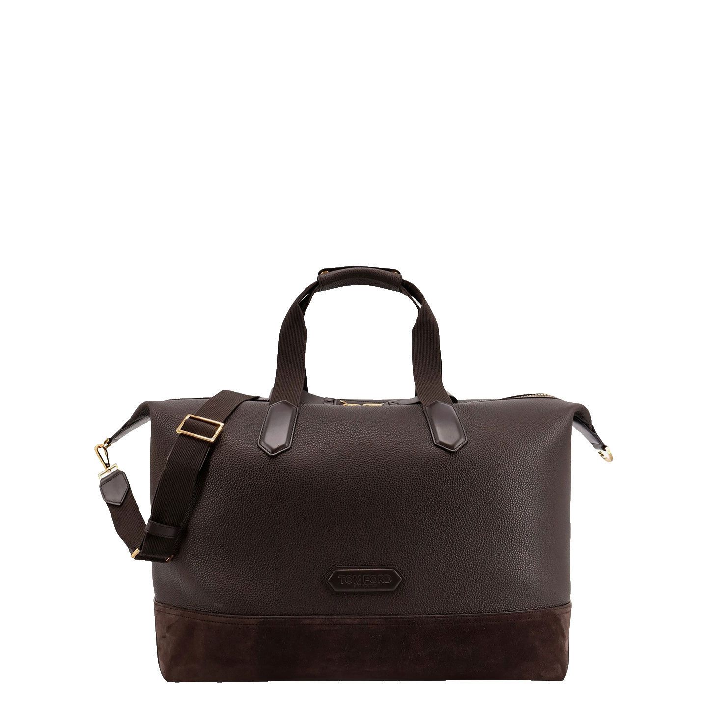 Tom Ford TOM FORD Brown Leather Duffle Bag New & Authentic Size ONE SIZE - 1 Thumbnail