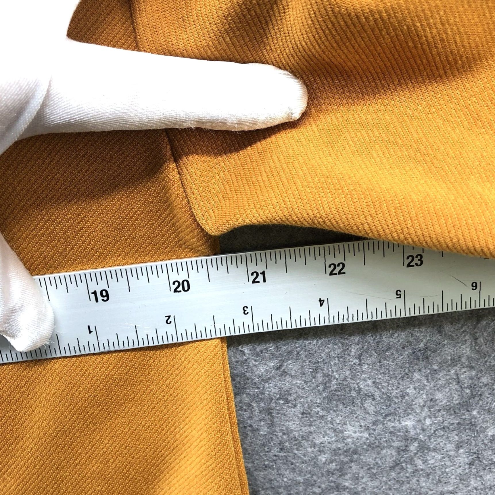 Zara Zara Womens M Long Sleeve Top Mustard Yellow Flap Pocket Boxy Crewneck Thick Knit Polyester Basic Casual Shirt Mens? Size M / US 6-8 / IT 42-44 - 8 Thumbnail