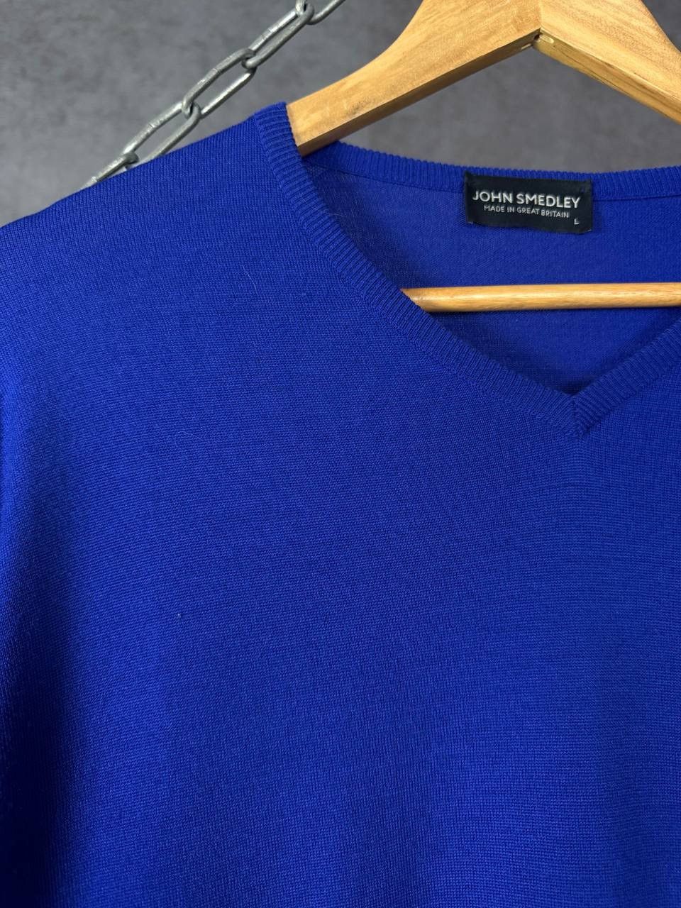 John Smedley John Smedley designer v neck sweater Size US L / EU 52-54 / 3 - 5 Thumbnail