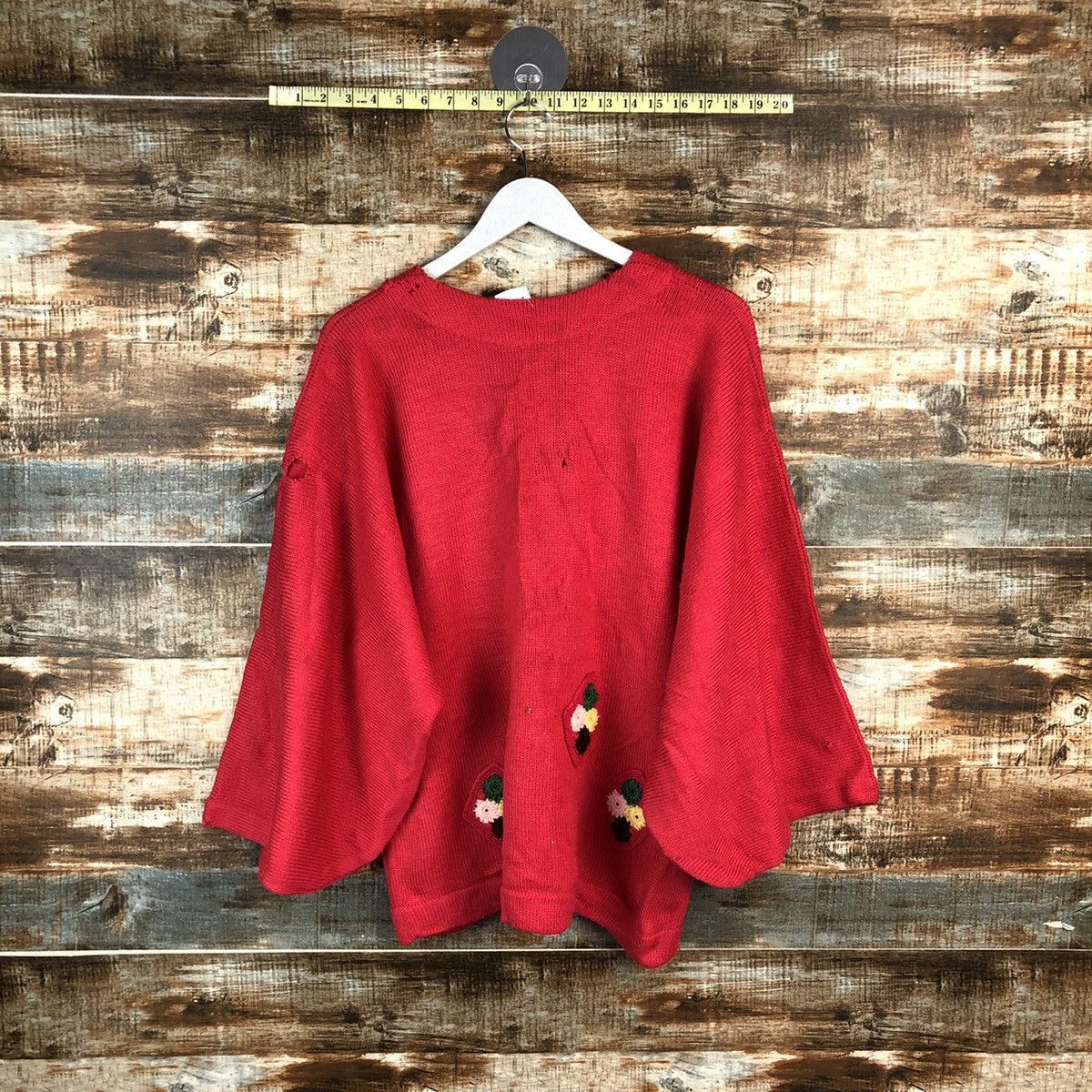 Vintage DL Japanese Brand kimono vintage Cardigan Knitwear #C168 Size US M / EU 48-50 / 2 - 10 Thumbnail