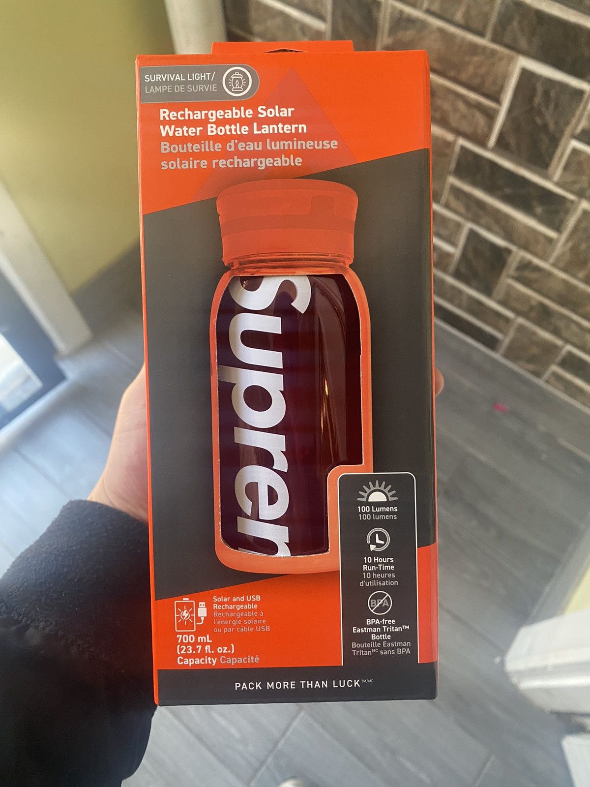 Supreme Supreme SOL Water Bottle Lantern Red Size ONE SIZE - 1 Thumbnail