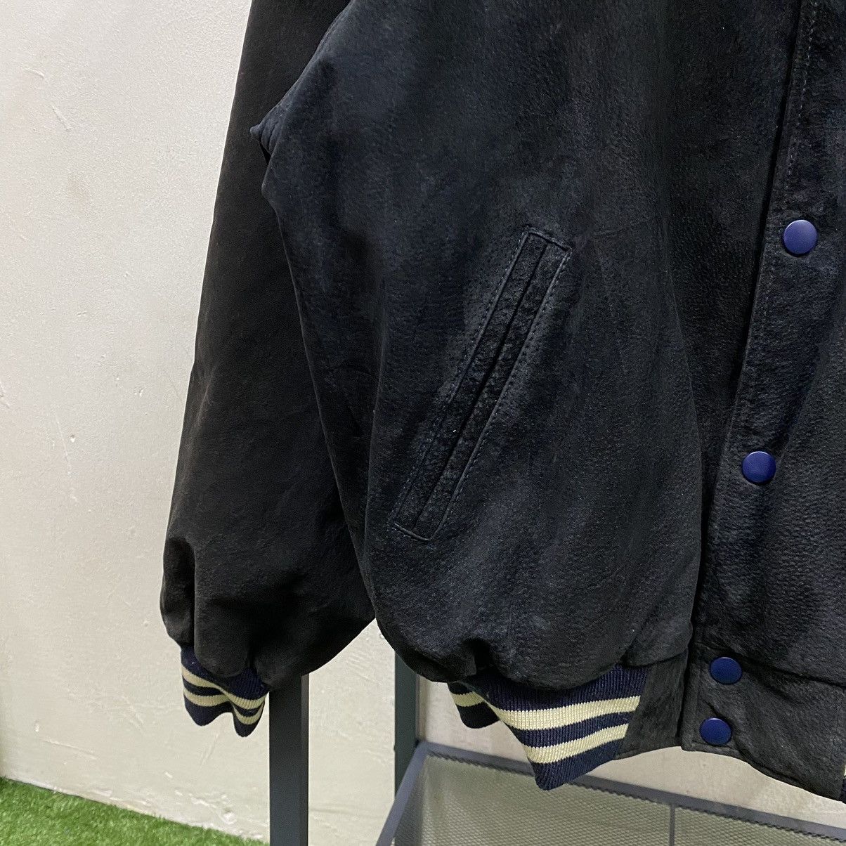 Converse × Vintage Vintage Converse Chuck Taylor Pig Skin Varsity Jacket Size US L / EU 52-54 / 3 - 10 Thumbnail