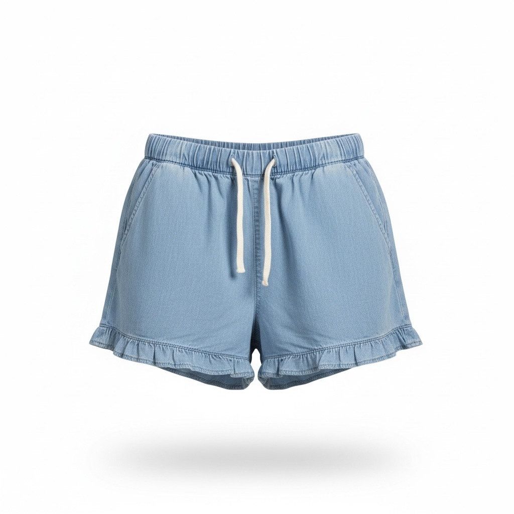 Gap Gap Denim Women’s Shorts Size Large Blue Chambray Size 32" / US 10 / IT 46 - 1 Thumbnail