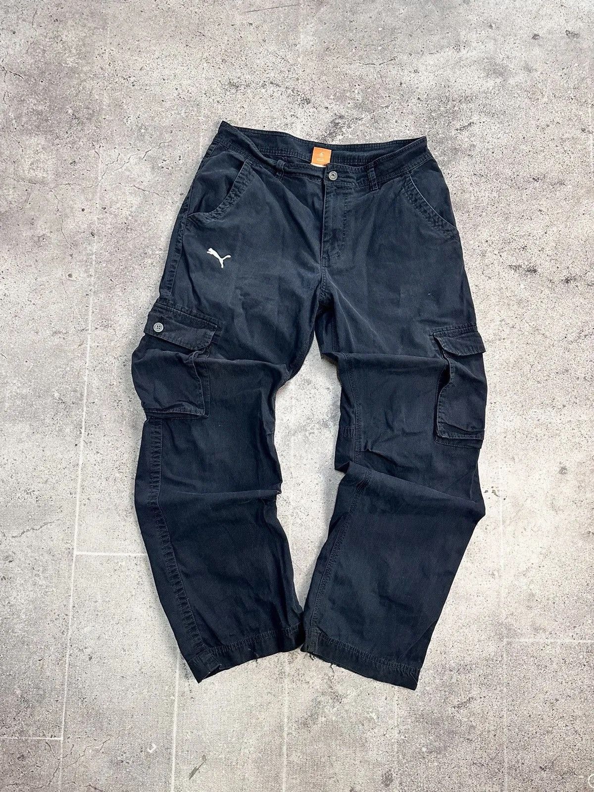 Puma × Vintage Vintage pants Puma cargo baggy streetstyle faded sk8 y2k Size US 32 / EU 48 - 2 Thumbnail