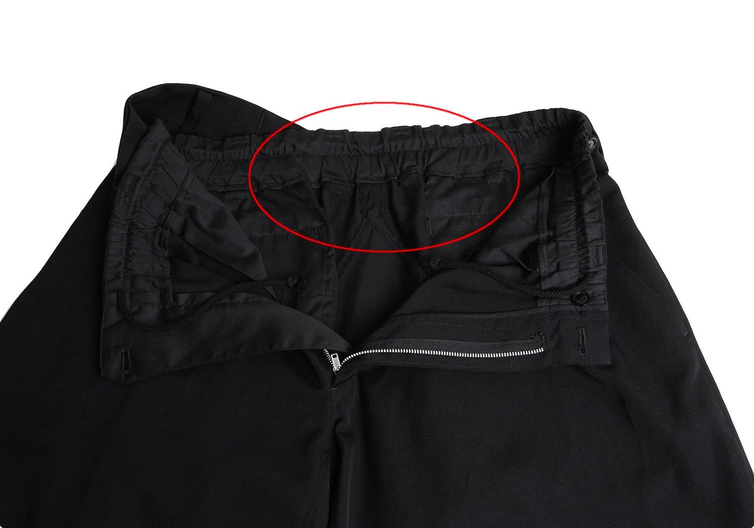 Yohji Yamamoto Yohji Yamamoto Wool Gabardine Wide Pants Black Size US 38 / EU 54 - 5 Thumbnail
