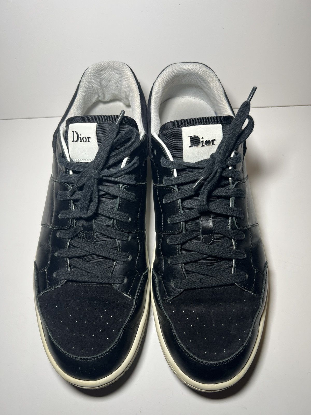 Dior Dior Homme B02 designer shoes sneaker head black/white bee Size US 13 / EU 46 - 6 Thumbnail