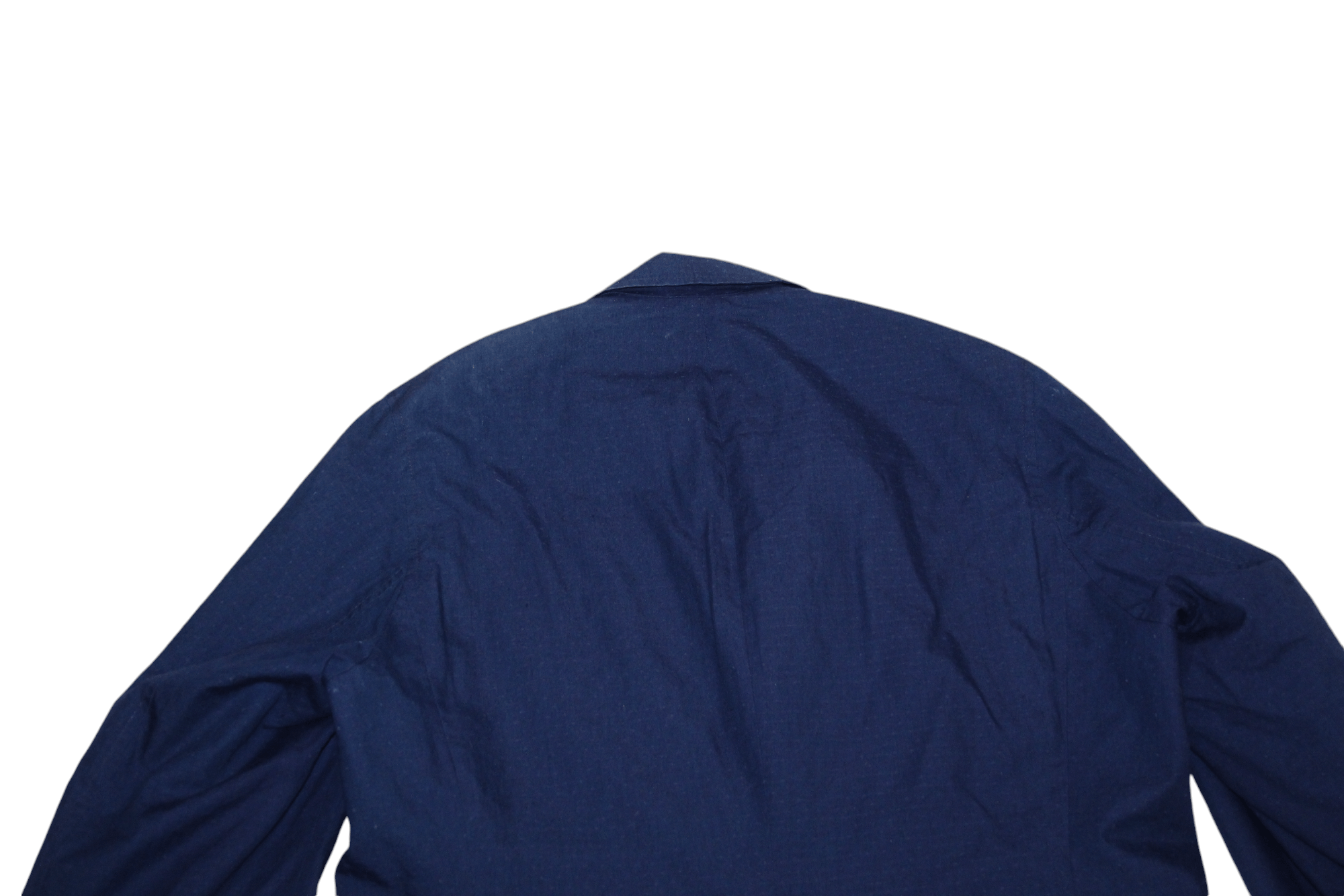 Oliver Spencer Oliver Spencer Textured Indigo Cotton Twill Lined Blazer Size US M / EU 48-50 / 2 - 13 Thumbnail