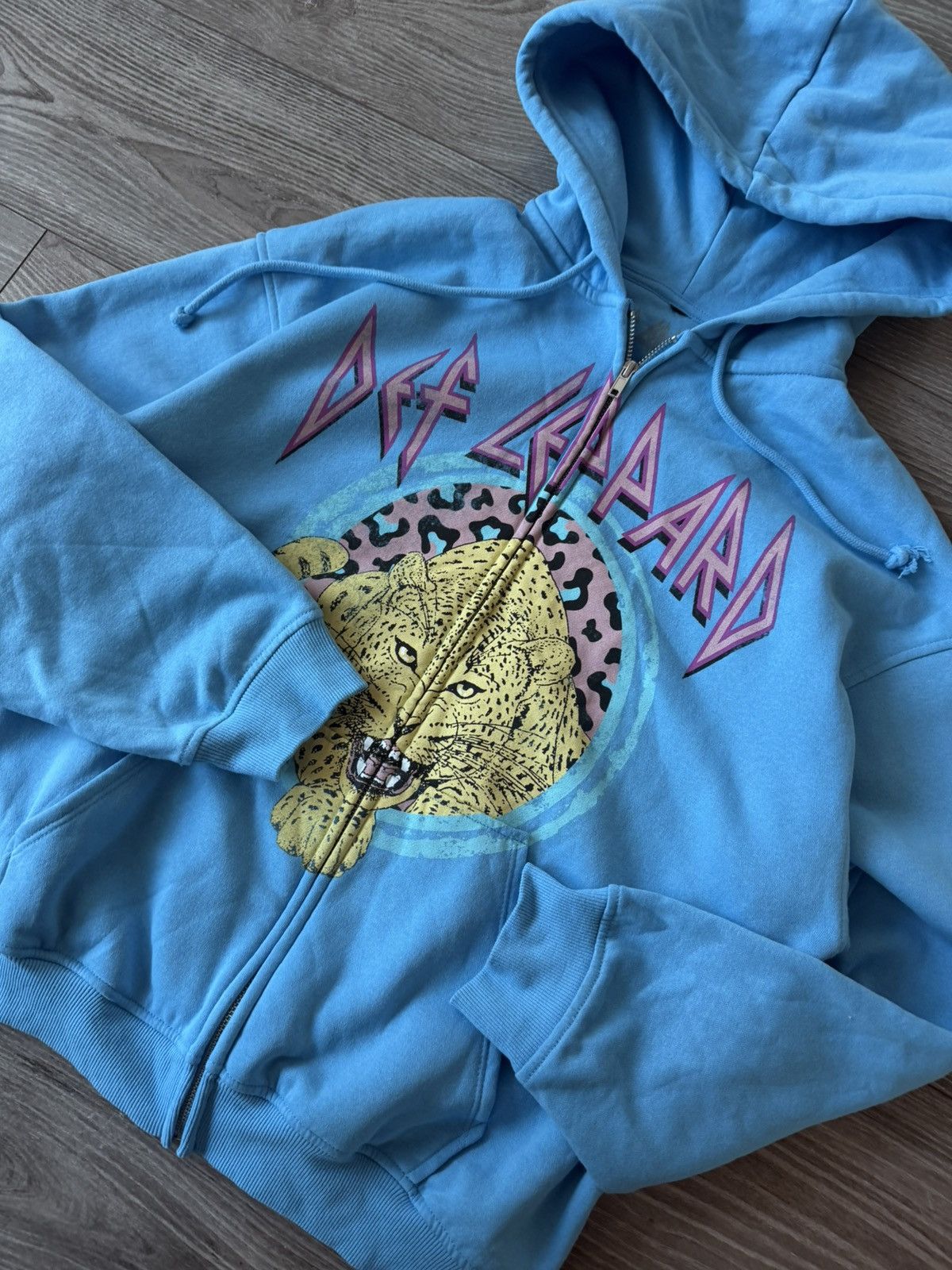 Def Leppard Def Leppard Zip Printed Rock Hoodie Size US S / EU 44-46 / 1 - 14 Thumbnail