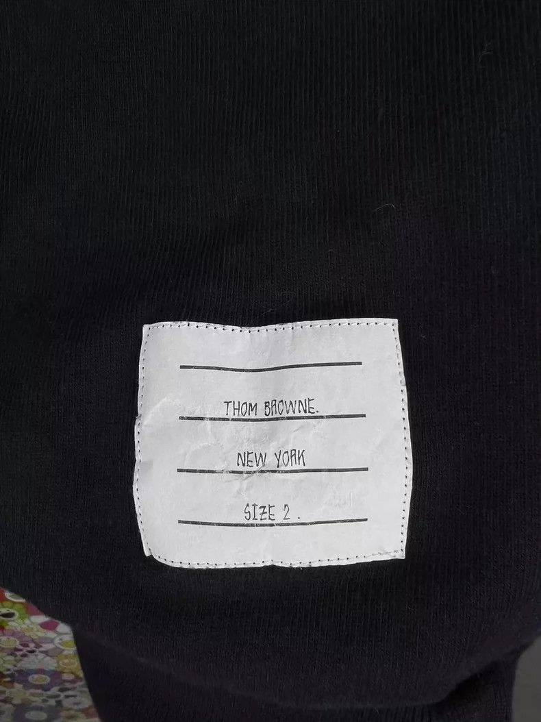 Thom Browne Thom browne Knitted sweatshirt with colorful stripes on the Size US M / EU 48-50 / 2 - 3 Thumbnail