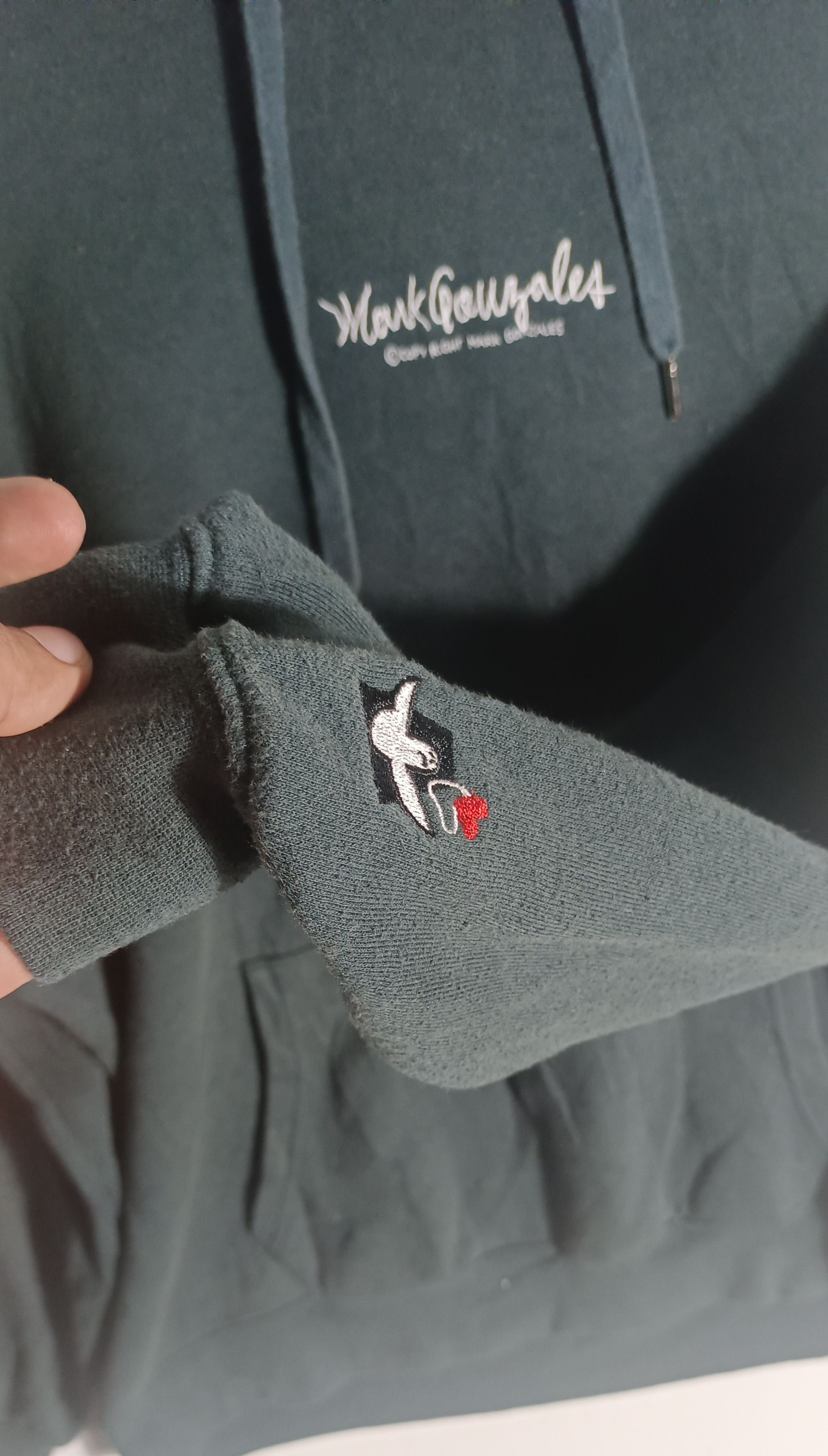 Vintage Vintage💥 Mark Gonzales ' I Havent Eatean In Weeks" Size US XL / EU 56 / 4 - 6 Thumbnail
