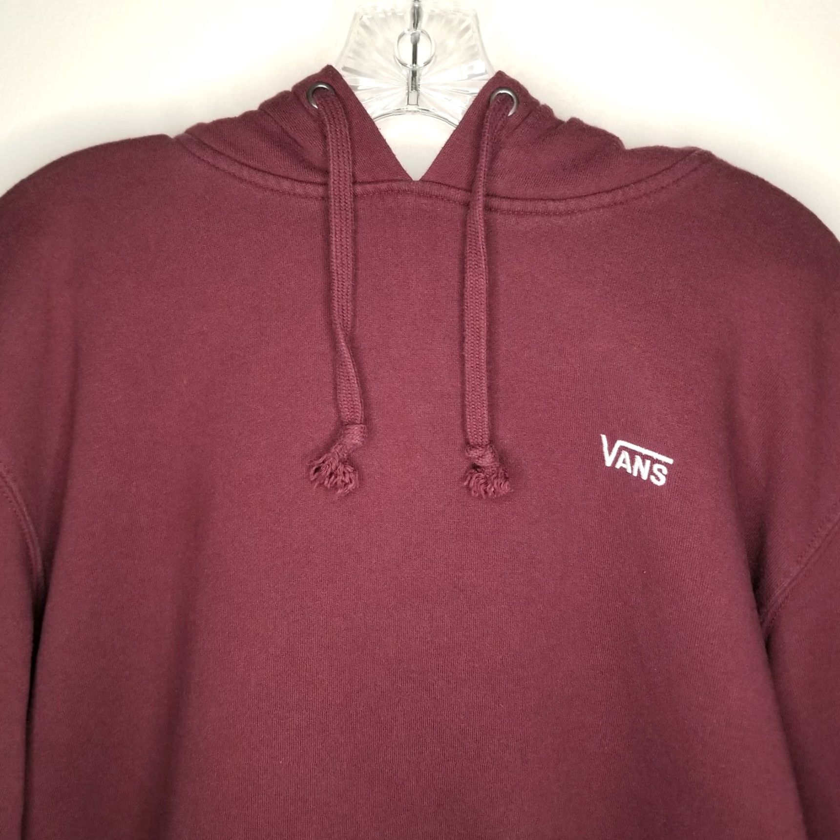 Vans VANS Hoodie Long Sleeve Pullover Red Size M Mens Size US M / EU 48-50 / 2 - 2 Thumbnail