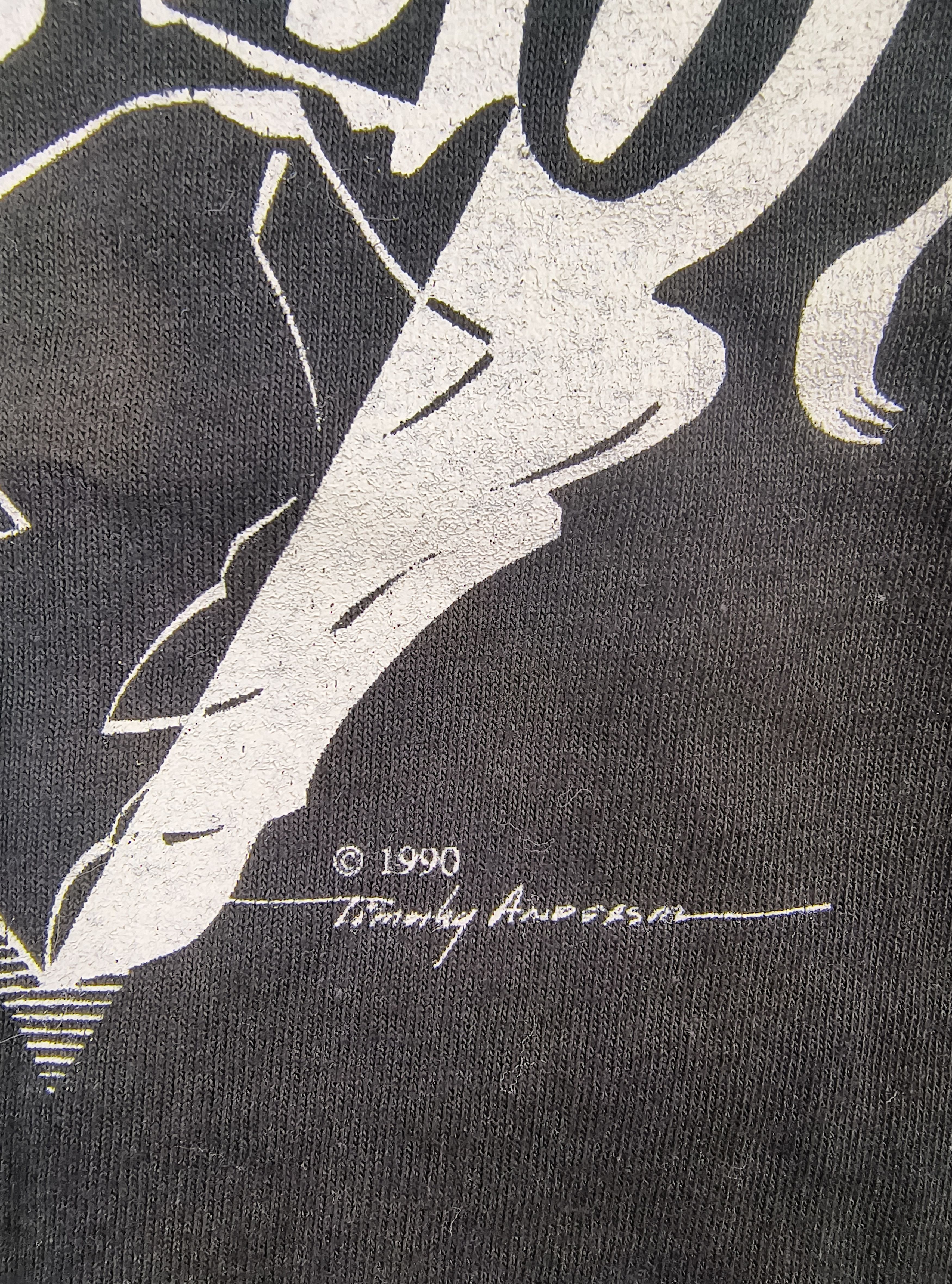 Fruit Of The Loom Vintage rodeo stripper 1990 tank top Size US L / EU 52-54 / 3 - 3 Thumbnail