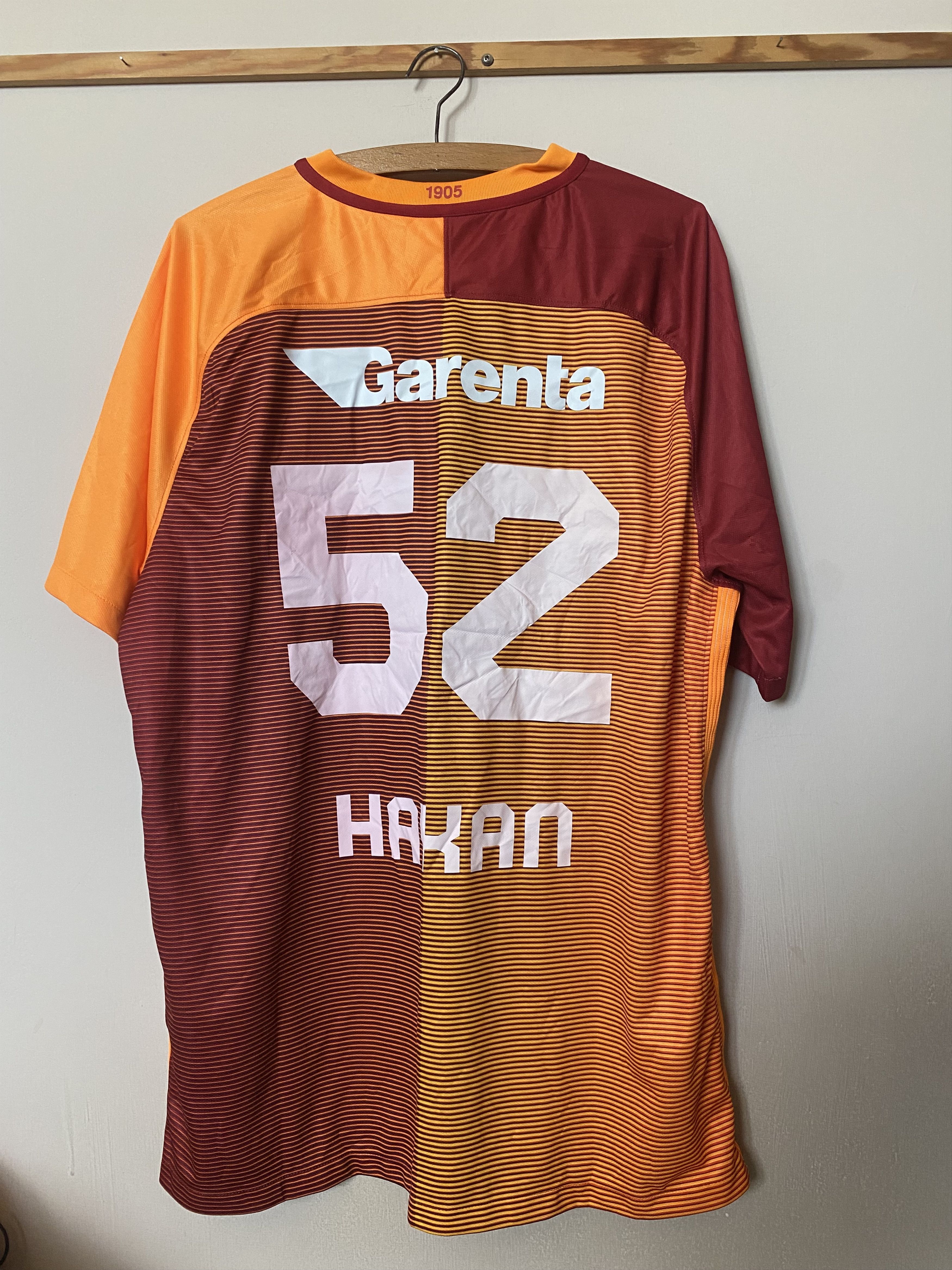 GALATASARAY SK #52 HAKAN 2016 - 2017 - Nike - XL - NEW