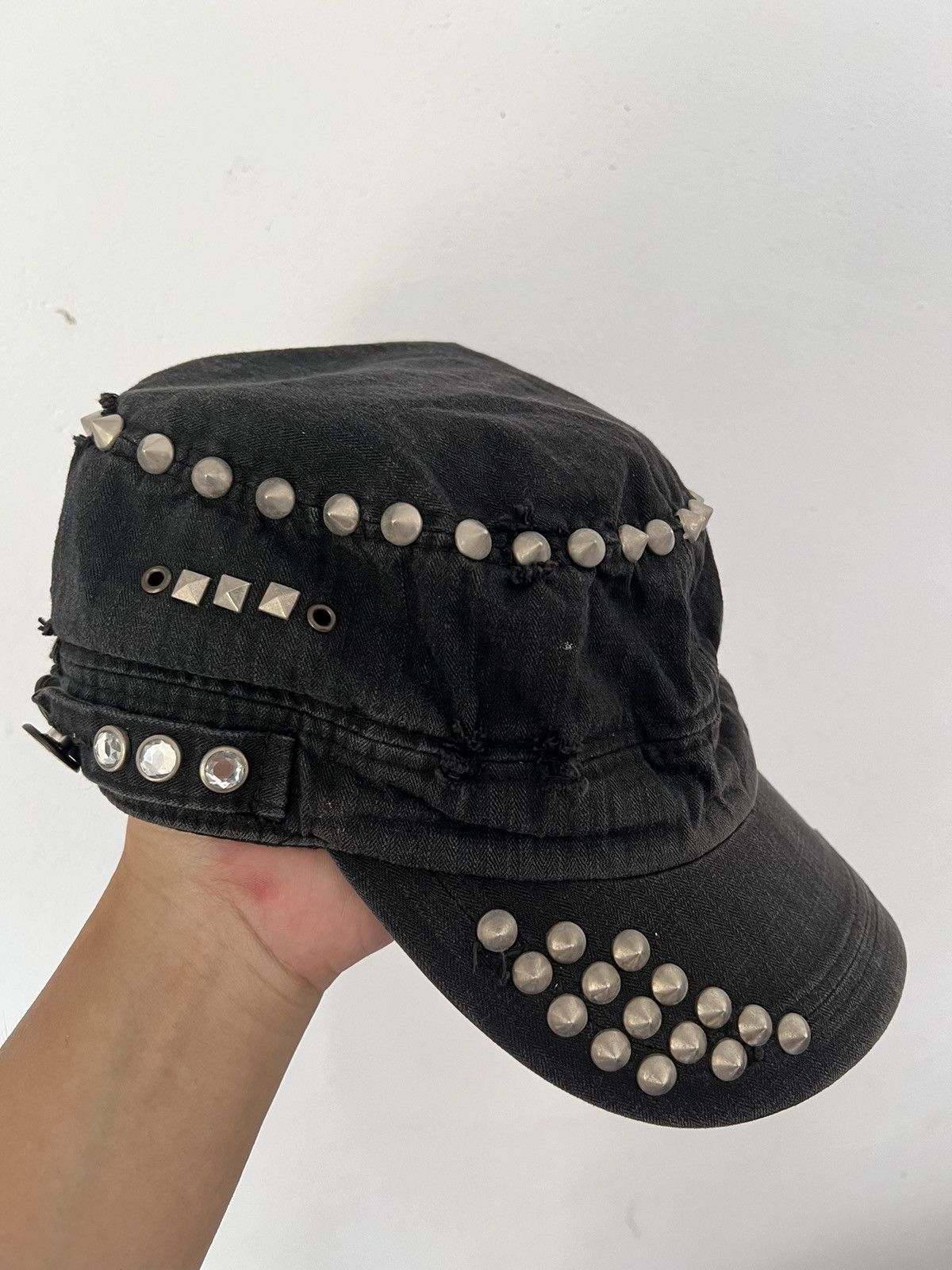 Japanese Brand Japanese Studded Cap Size ONE SIZE - 3 Thumbnail