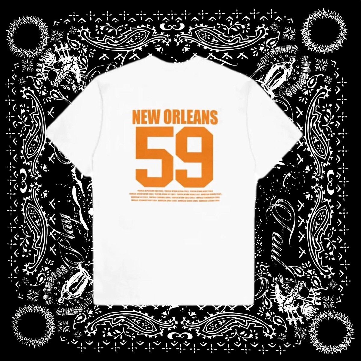 Fuck The Population × G59 Records G59 storm chaser hurricane tee (white) Size US L / EU 52-54 / 3 - 2 Thumbnail