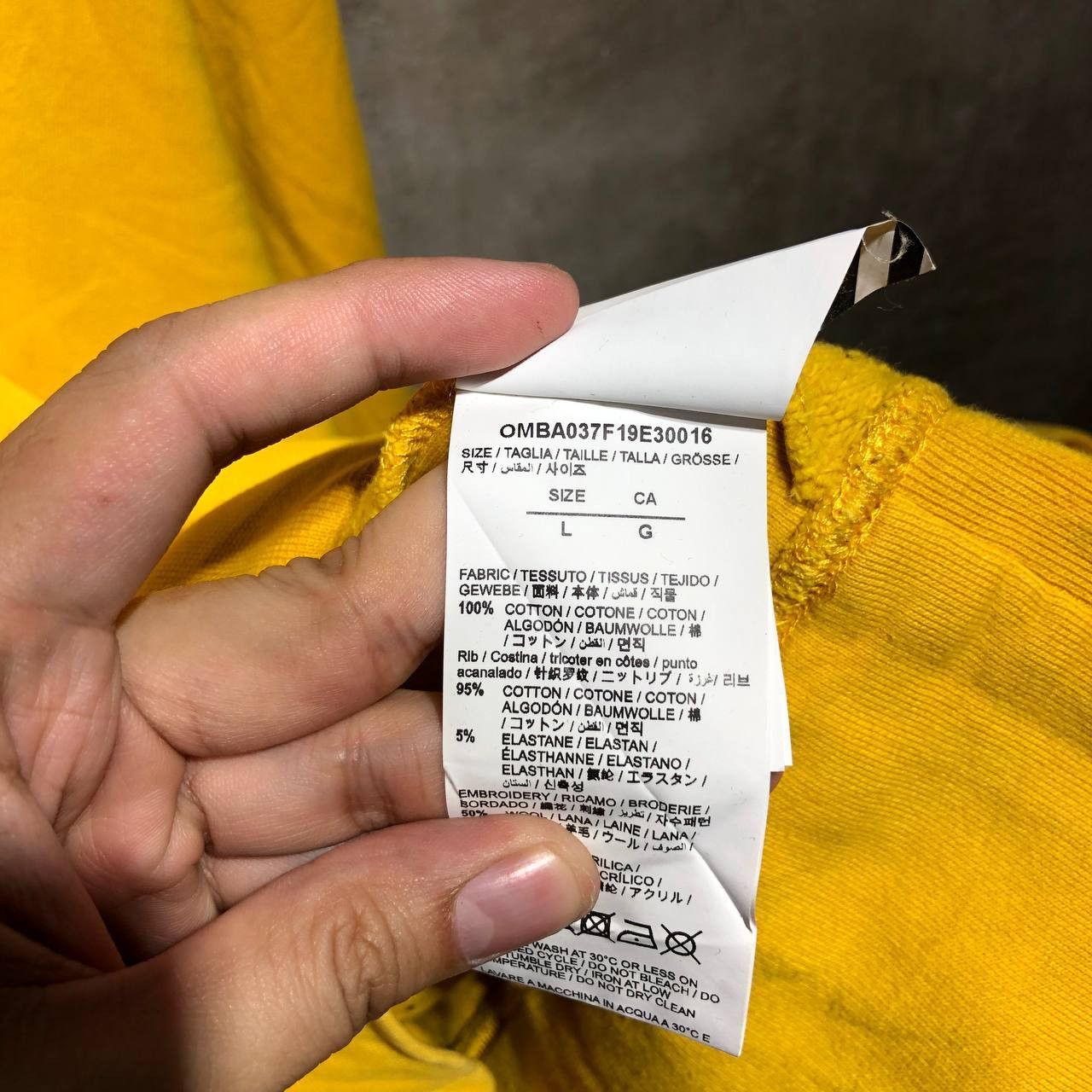 Off-White Off-White Industrial Y013 Incomp Sweatshirt fit 3XL Size US XXL / EU 58 / 5 - 11 Thumbnail