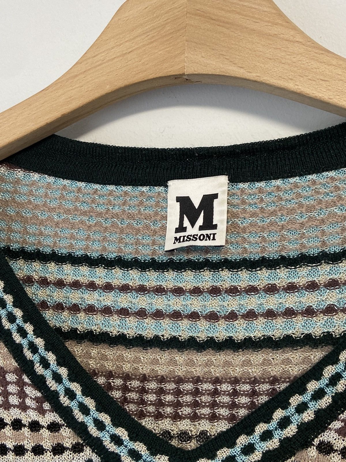 Missoni MISSONI Textured Thin Knit Pullover Sweater Top Size 40 Size M / US 6-8 / IT 42-44 - 7 Thumbnail