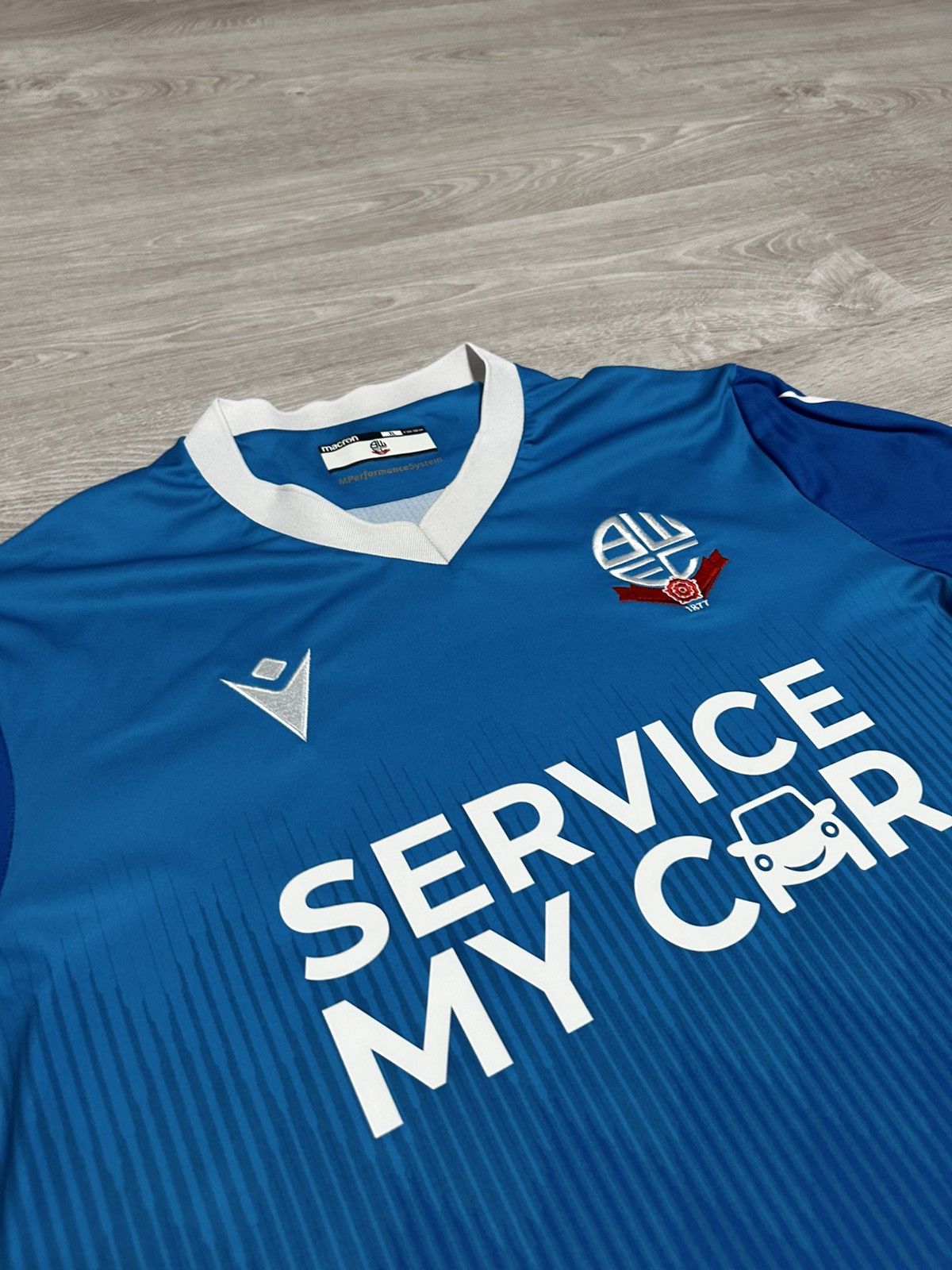 Macron Bolton Away football shirt 2022 - 2023 Jersey Macron Size US XL / EU 56 / 4 - 2 Thumbnail